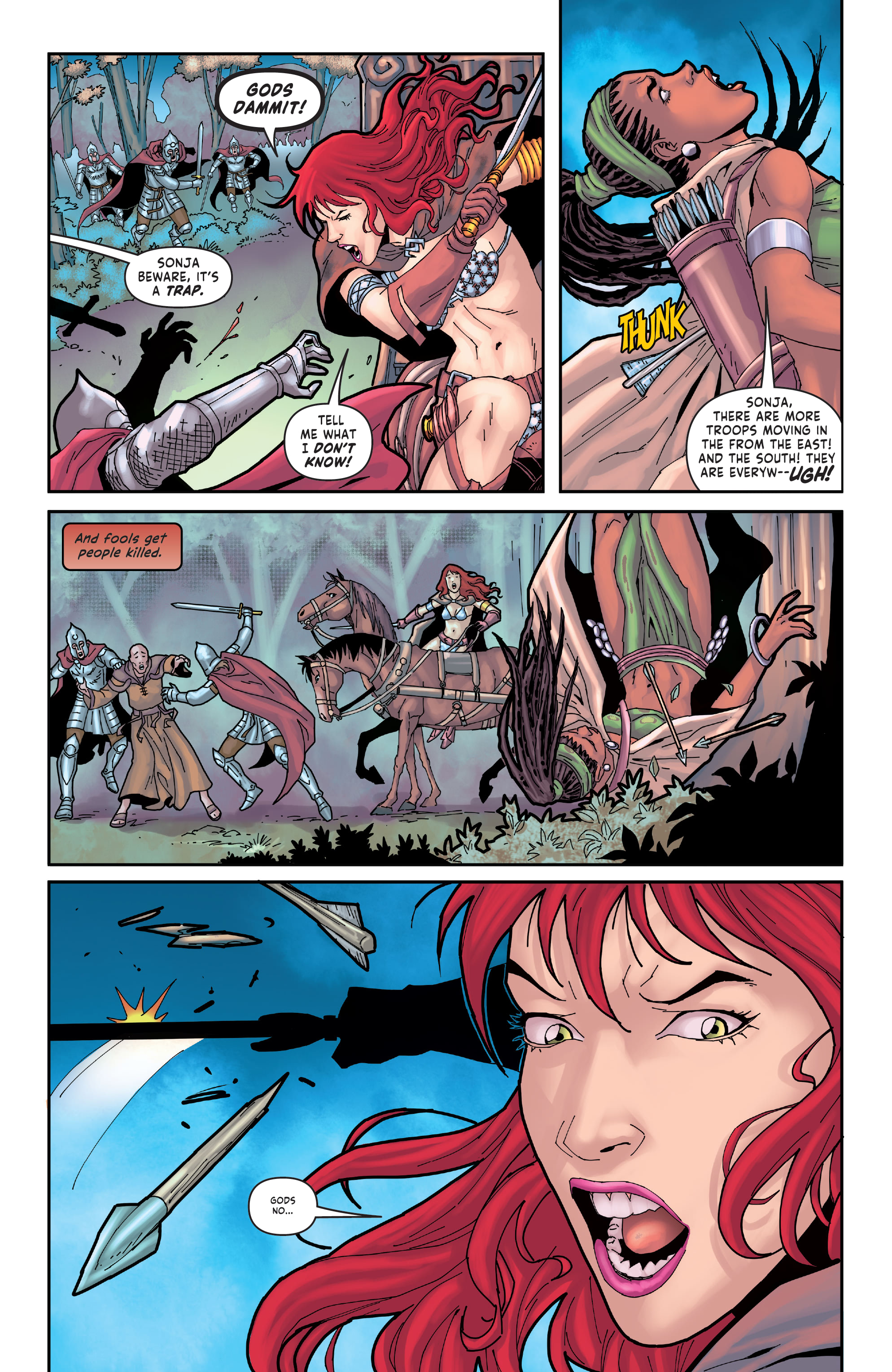 Read online Red Sonja: The Price of Blood comic -  Issue #3 - 11