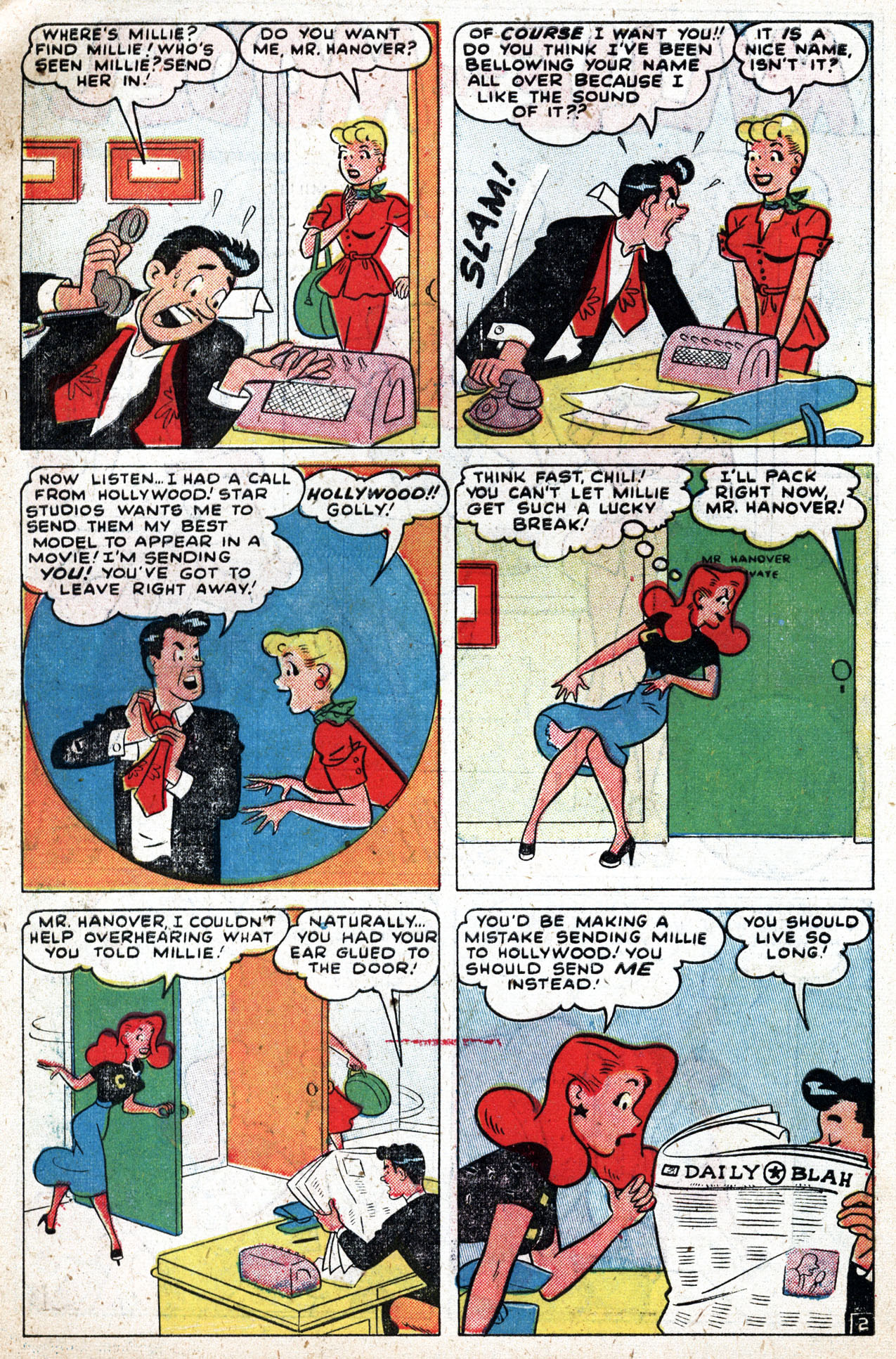 Read online Millie the Model comic -  Issue #28 - 4