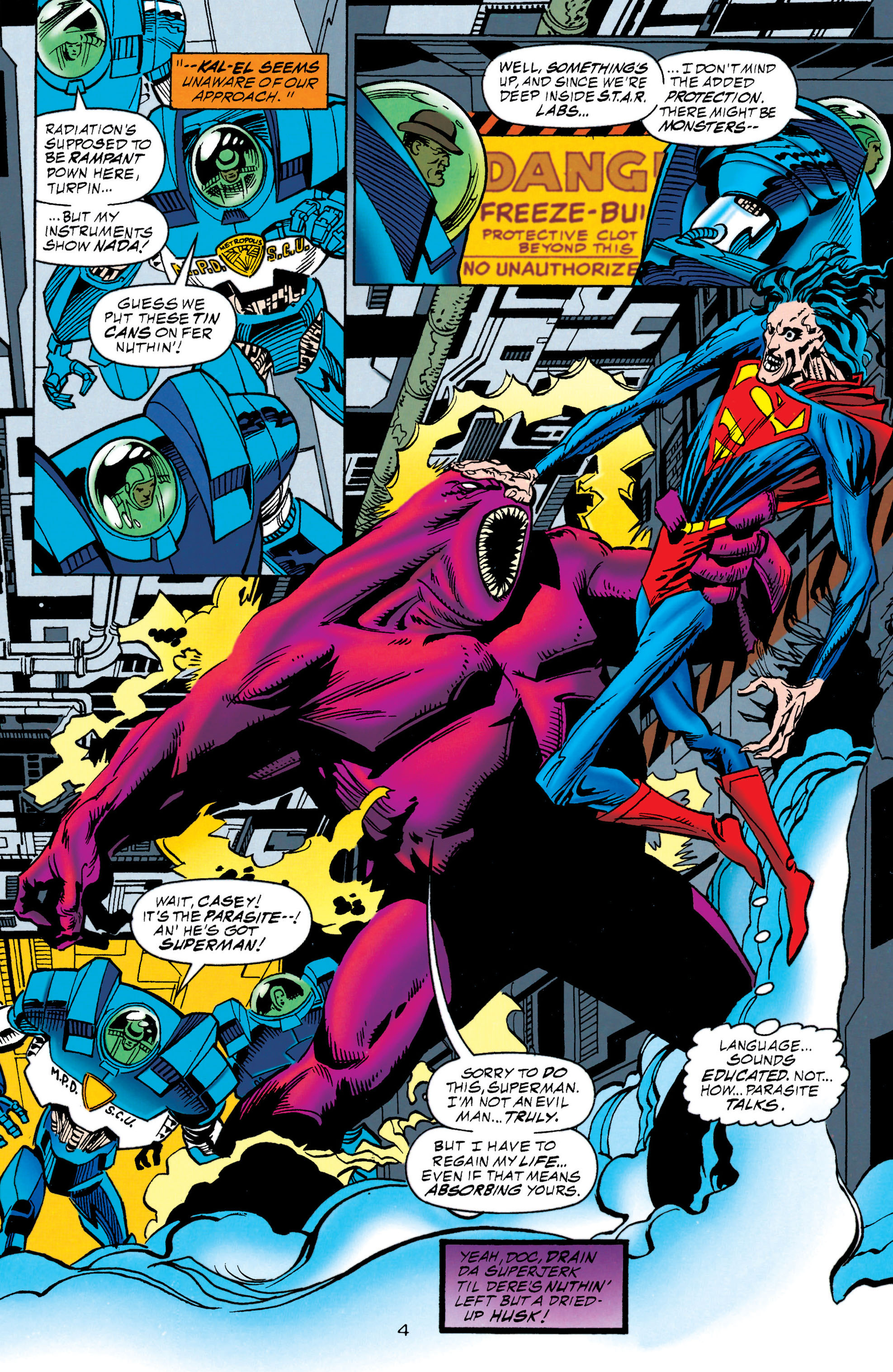 Read online Superman: The Man of Steel (1991) comic -  Issue #50 - 4