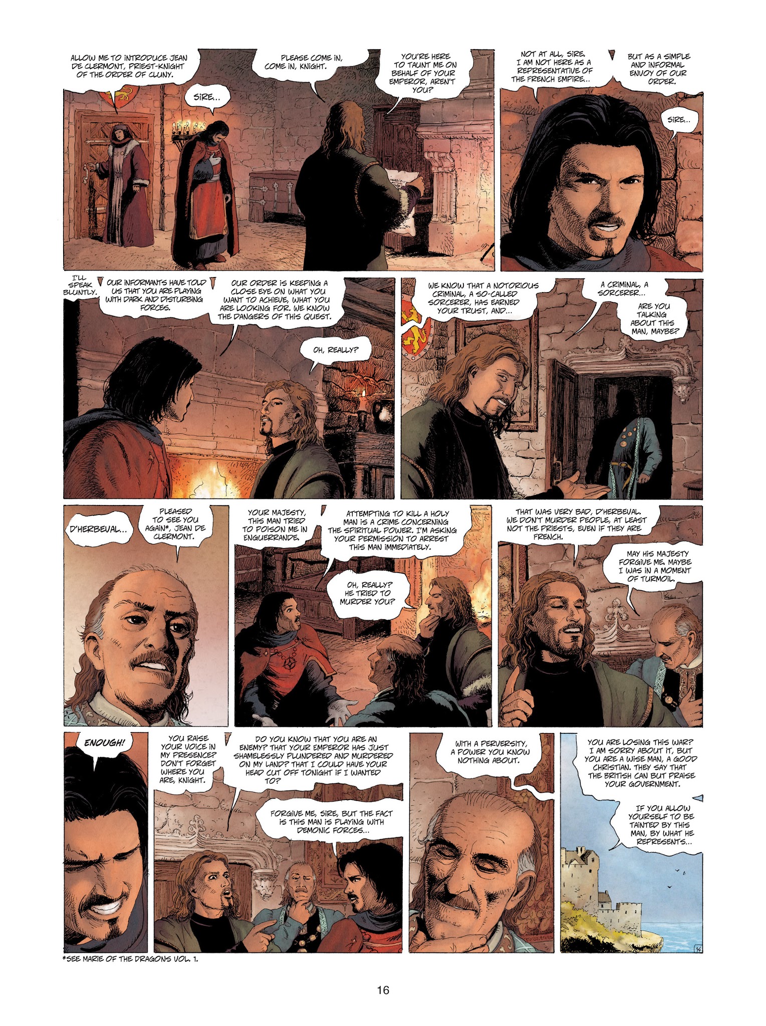 Read online Marie of the Dragons comic -  Issue #3 - 16