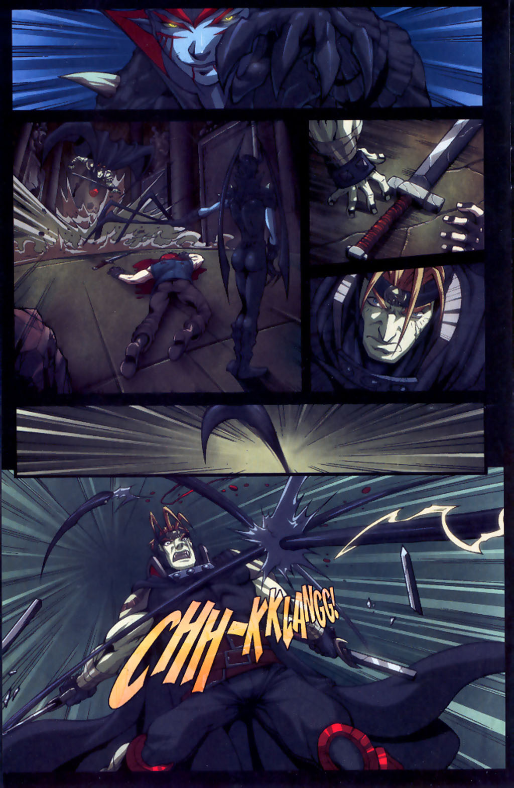 Read online Banished Knights comic -  Issue #3 - 22