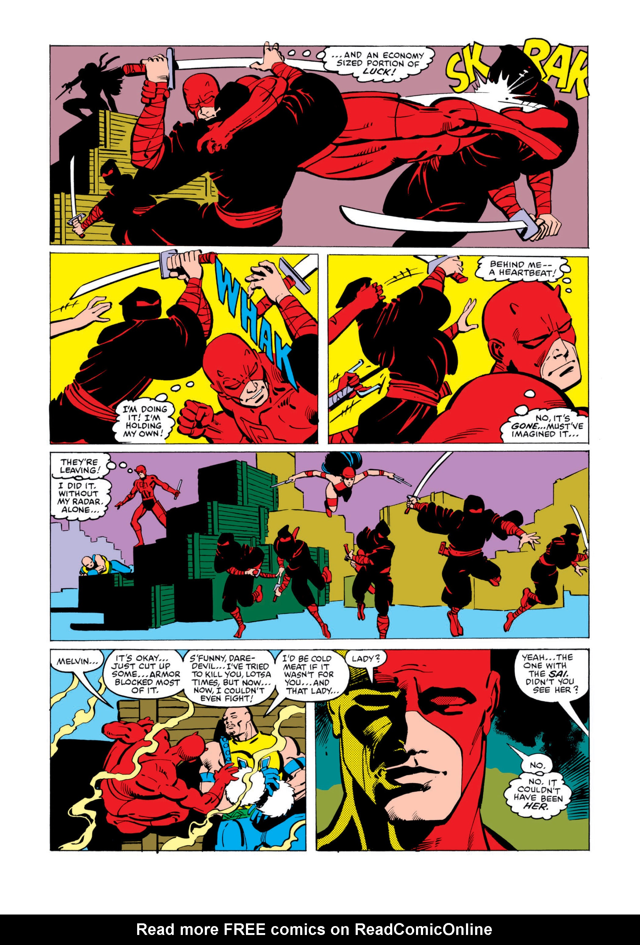 Read online Marvel Masterworks: Daredevil comic -  Issue # TPB 16 (Part 1) - 48