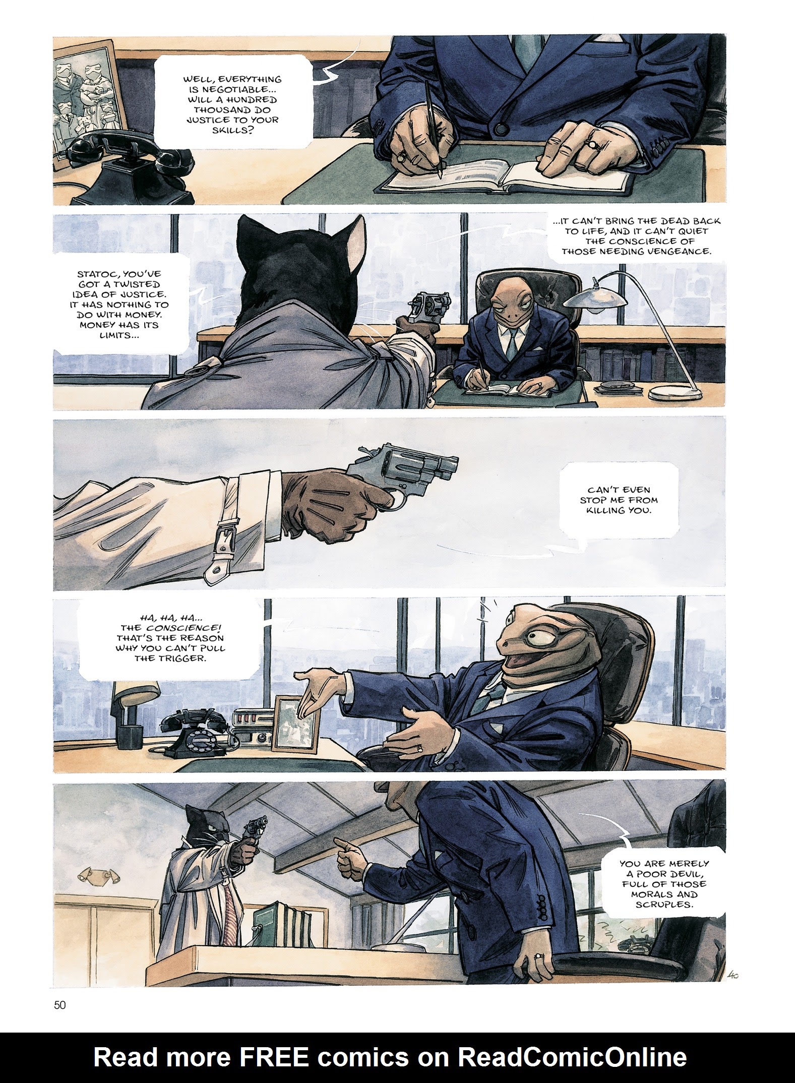 Read online Blacksad: The Collected Stories comic -  Issue # TPB (Part 1) - 52