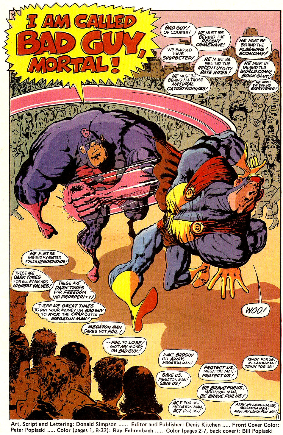 Read online Megaton Man comic -  Issue #3 - 3