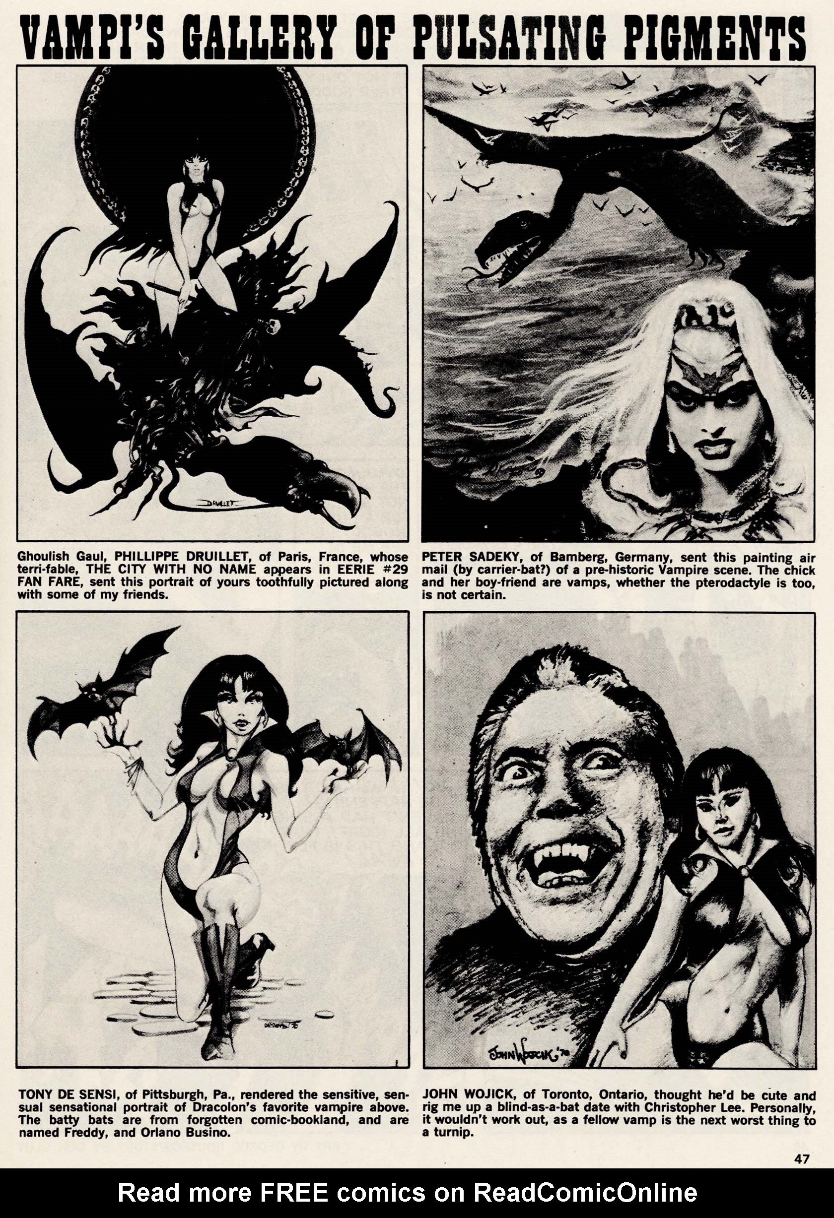 Read online Vampirella (1969) comic -  Issue #8 - 47