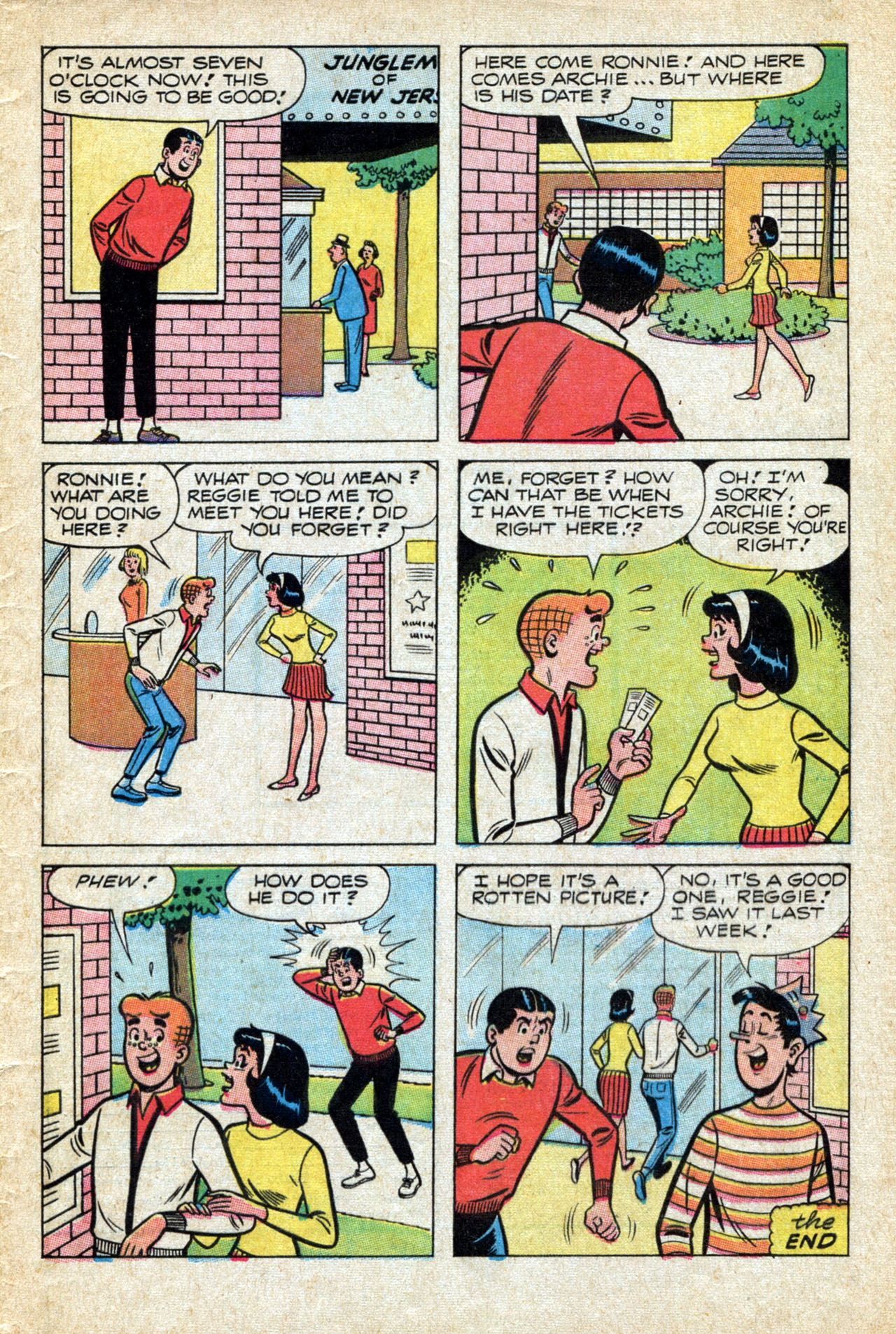 Read online Reggie and Me (1966) comic -  Issue #27 - 33