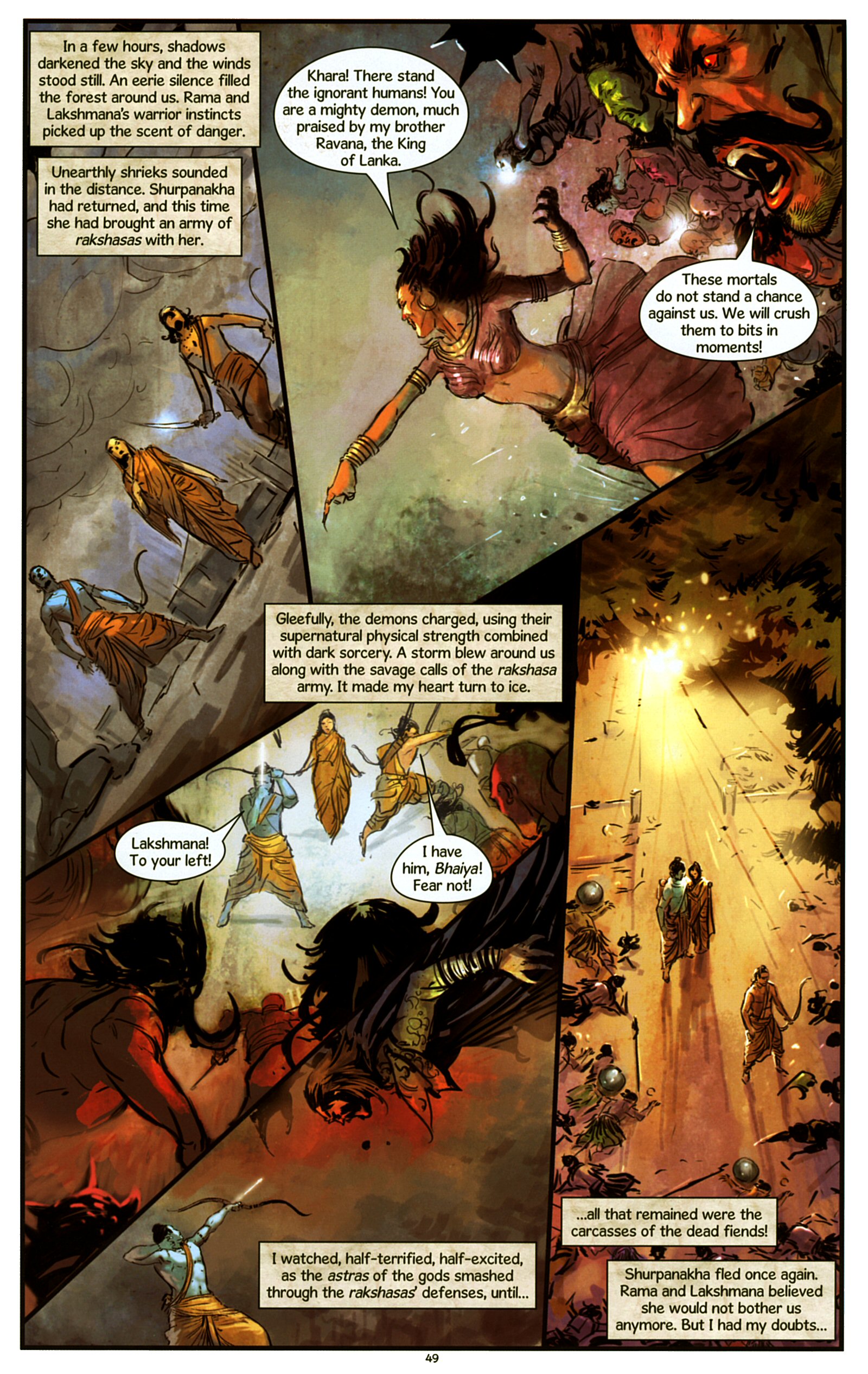 Read online Sita Daughter of the Earth comic -  Issue # TPB - 53