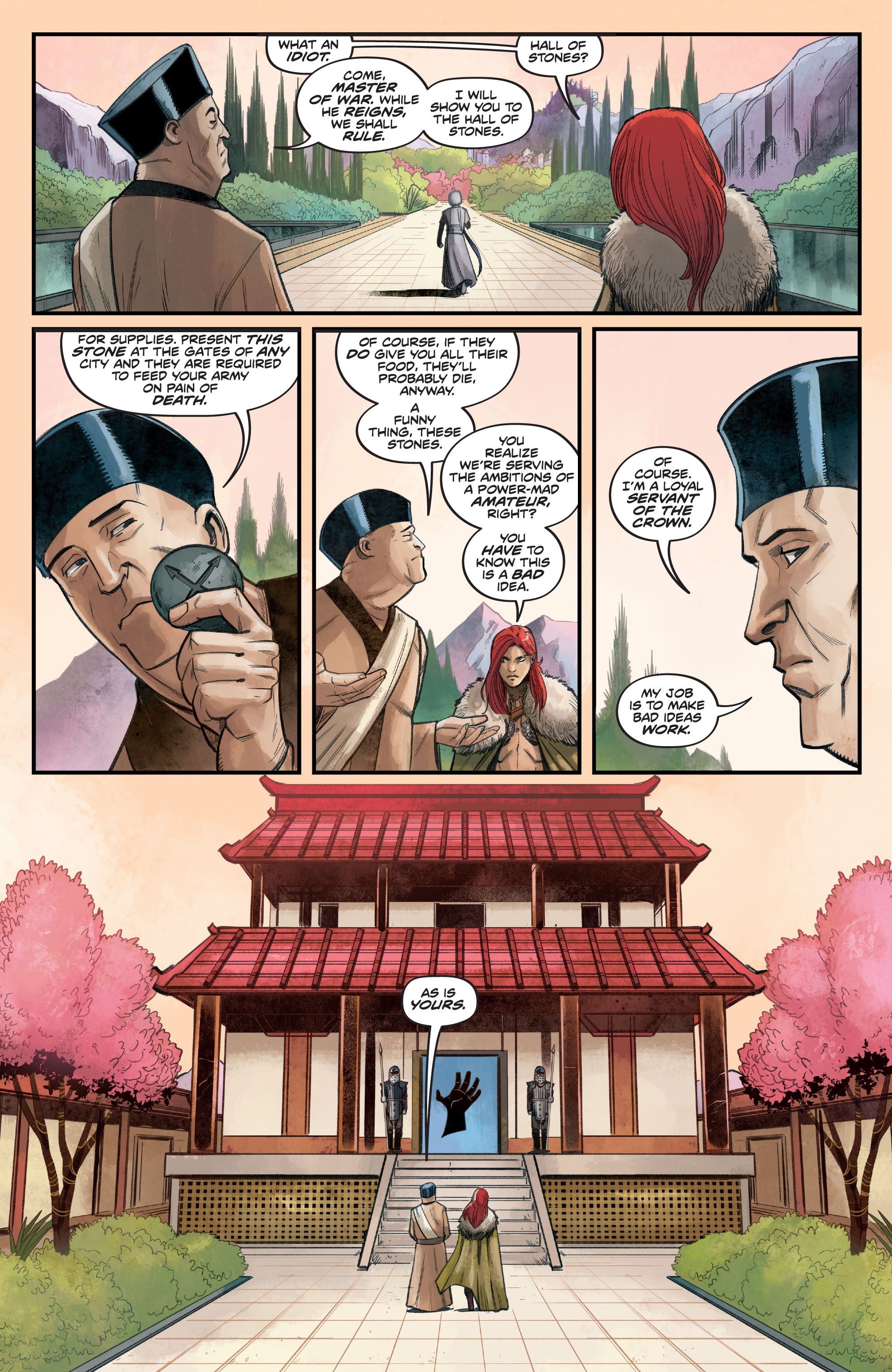 Read online Red Sonja (2019) comic -  Issue #15 - 17