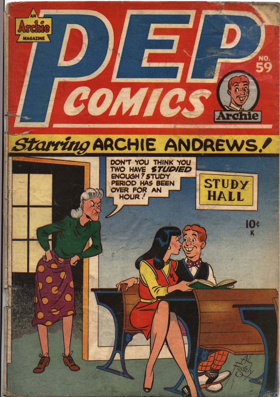 Read online Pep Comics comic -  Issue #59 - 1
