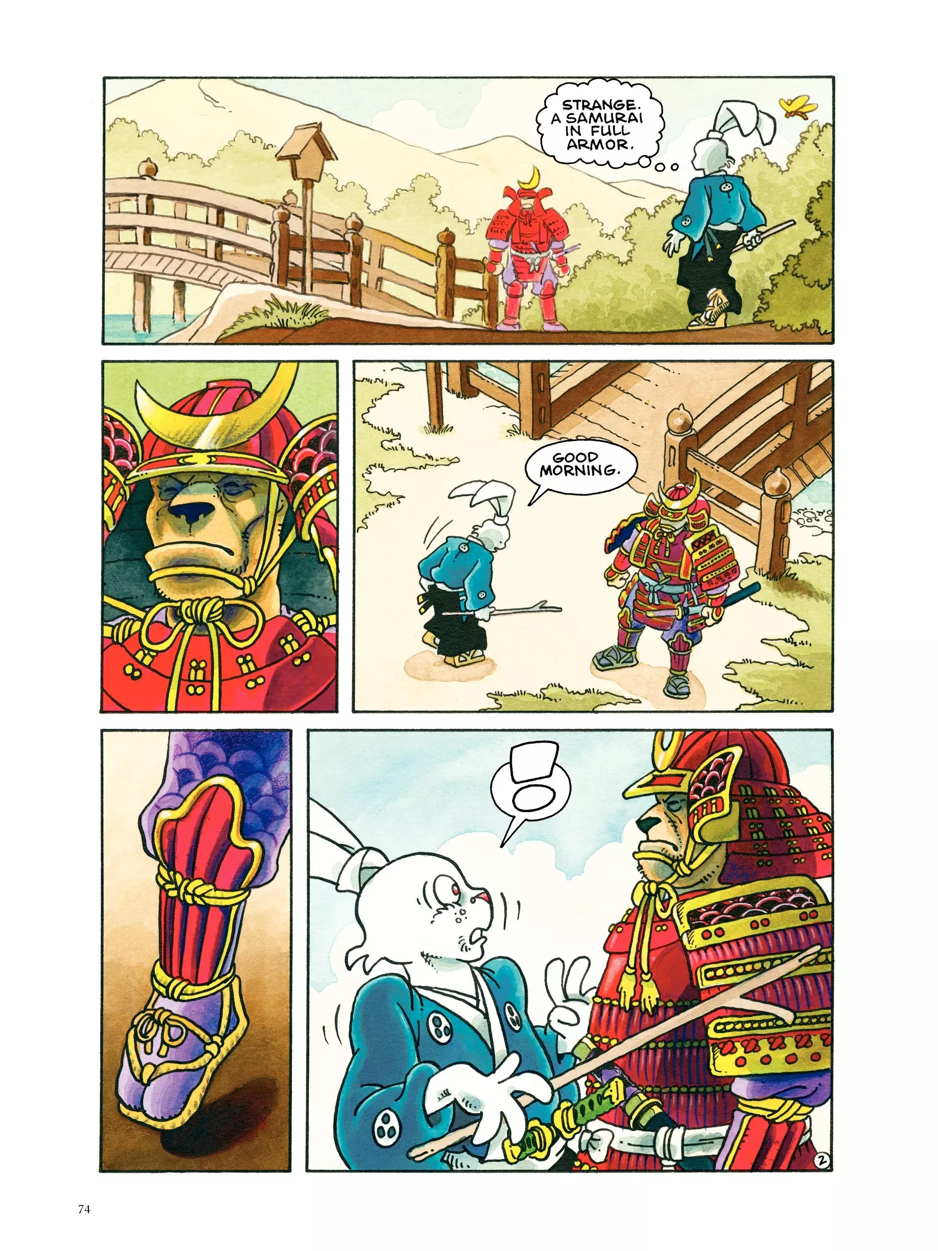 Read online The Art of Usagi Yojimbo comic -  Issue # TPB (Part 1) - 85