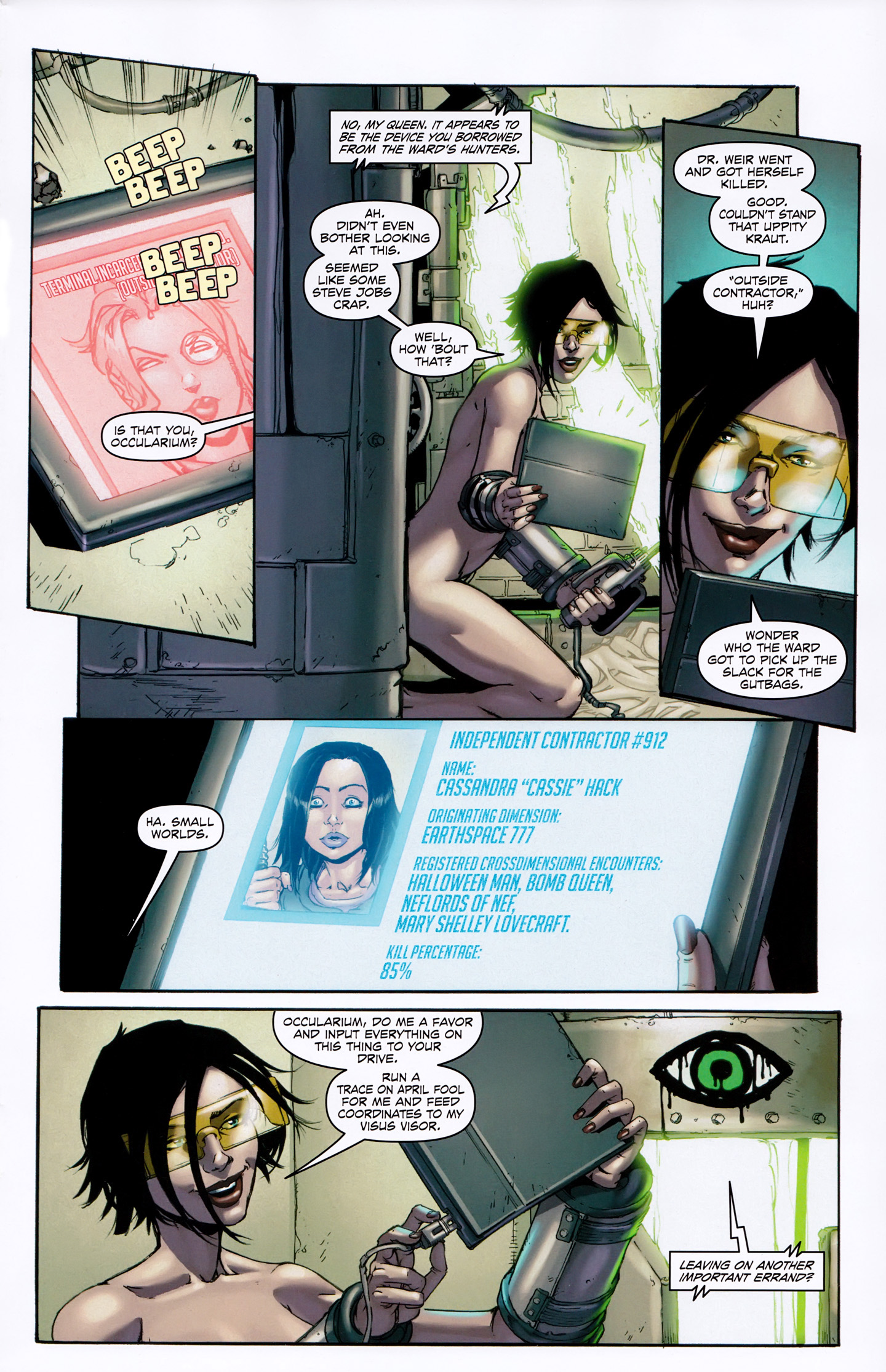 Read online Hack/Slash (2011) comic -  Issue #10 - 10