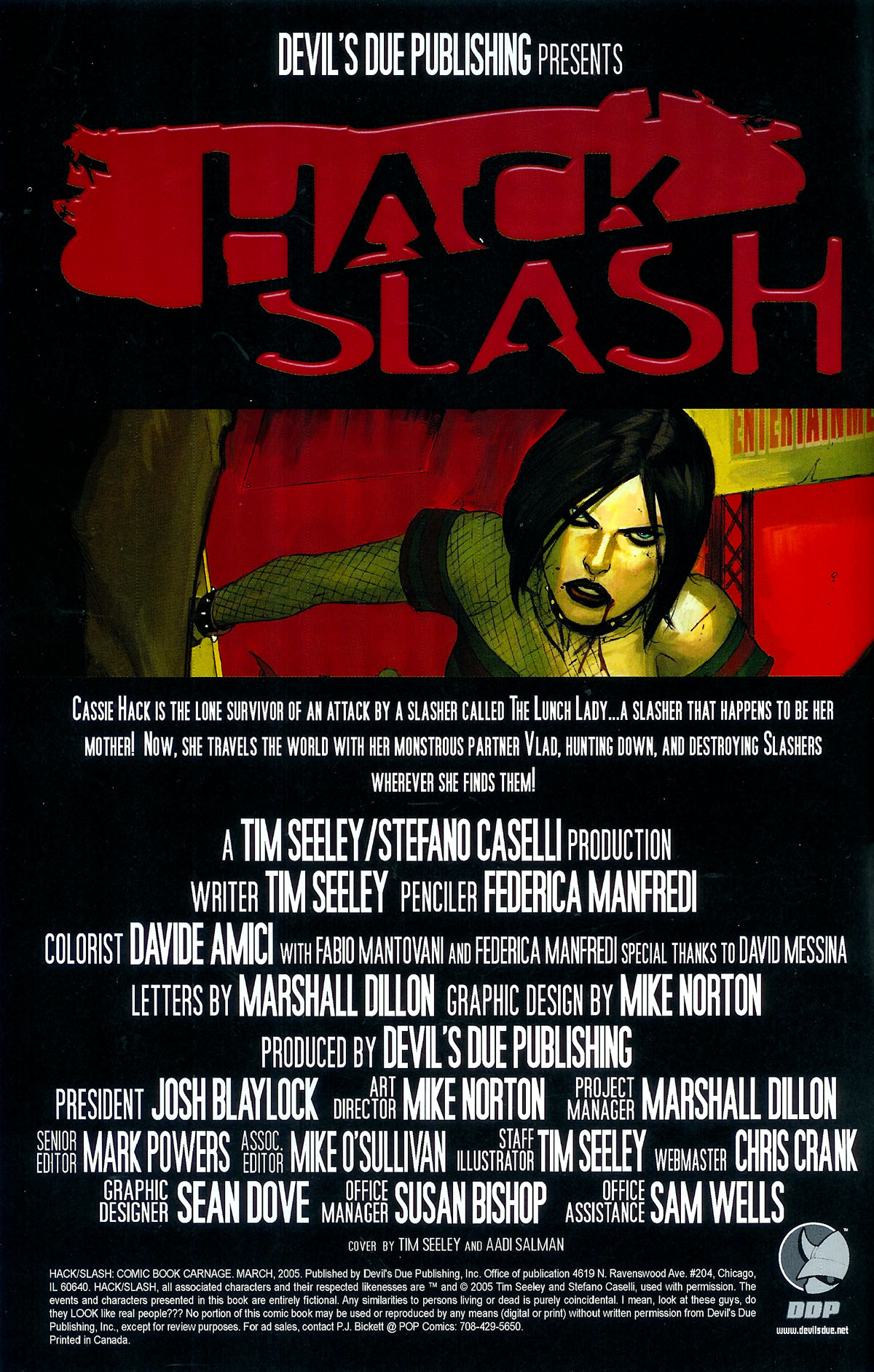 Read online Hack/Slash: Comic Book Carnage comic -  Issue # Full - 2