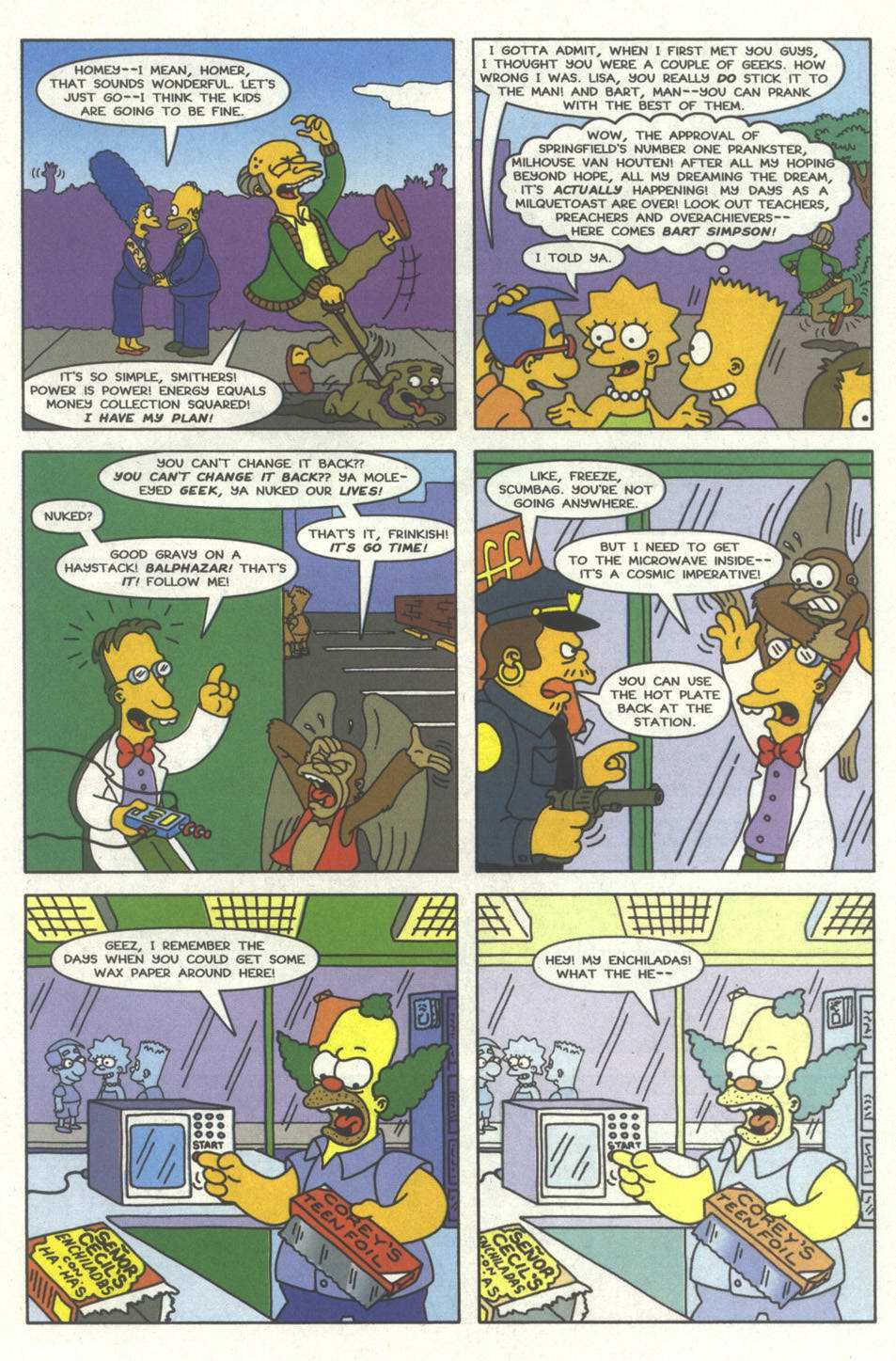 Read online Simpsons Comics comic -  Issue #33 - 22