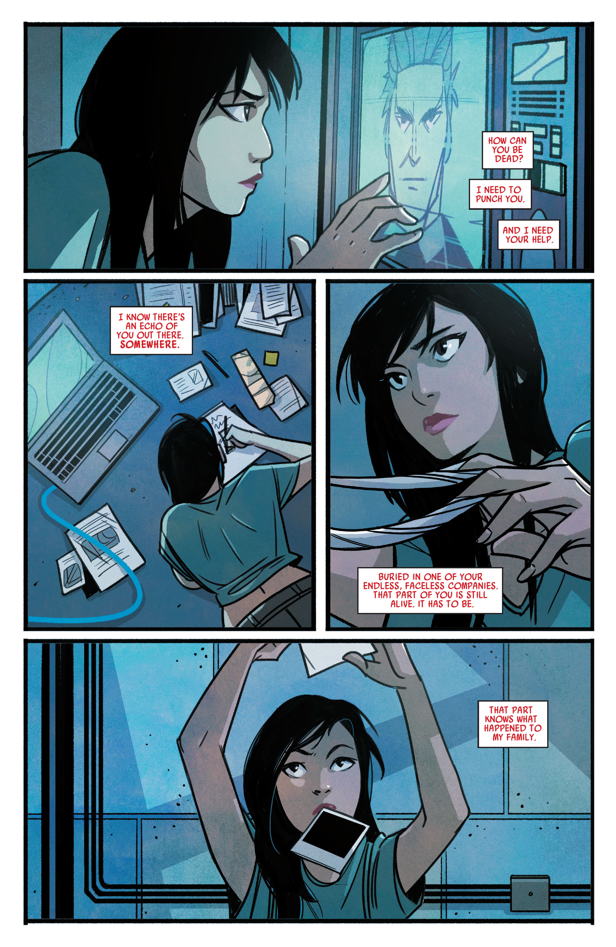 Read online Silk: Out of the Spider-Verse comic -  Issue # TPB 1 (Part 1) - 85