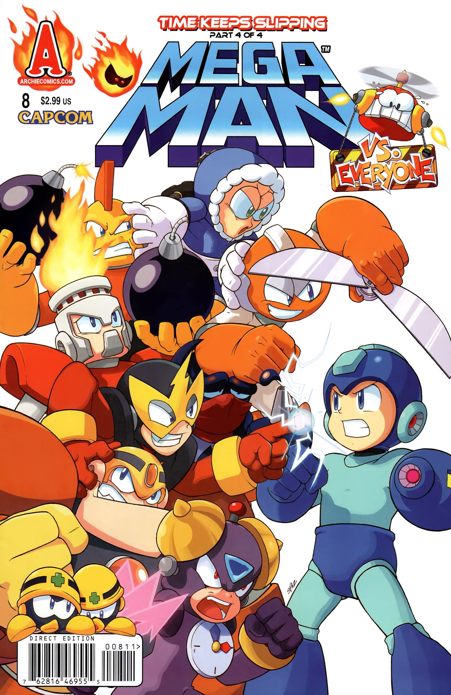 Read online Mega Man comic -  Issue #8 - 1