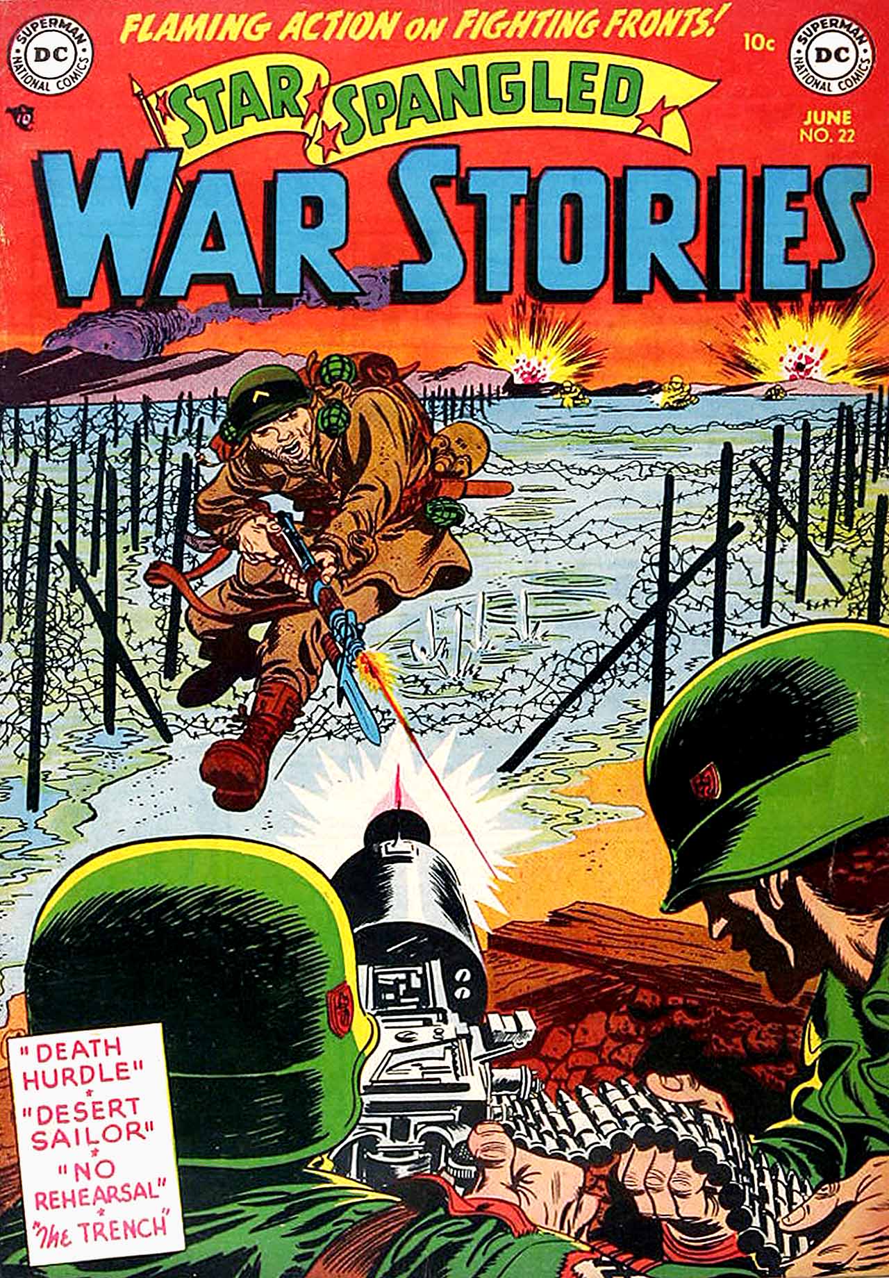 Read online Star Spangled War Stories (1952) comic -  Issue #22 - 1