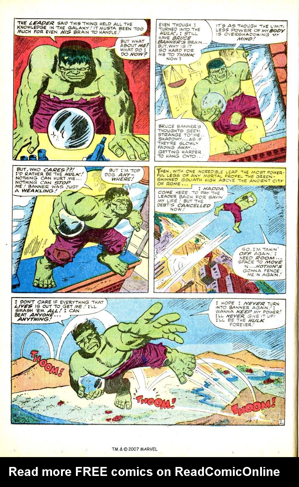 Read online The Incredible Hulk Annual comic -  Issue #4 - 4