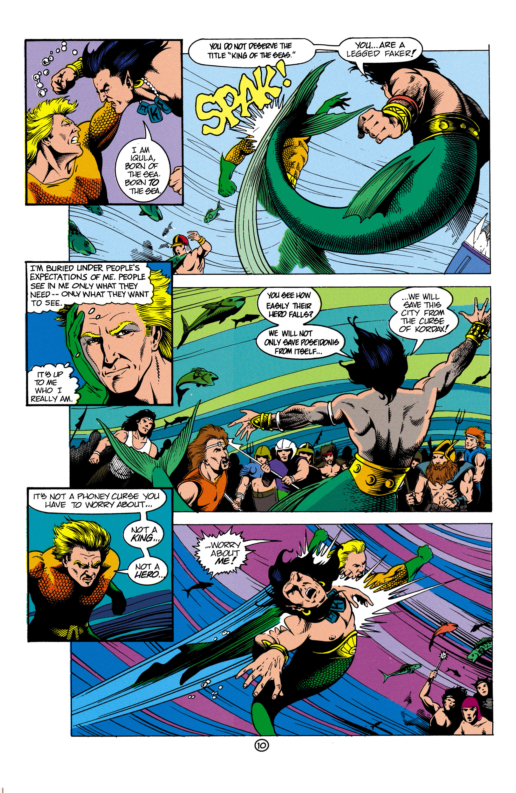 Aquaman (1991) Issue #4 #4 - English 11