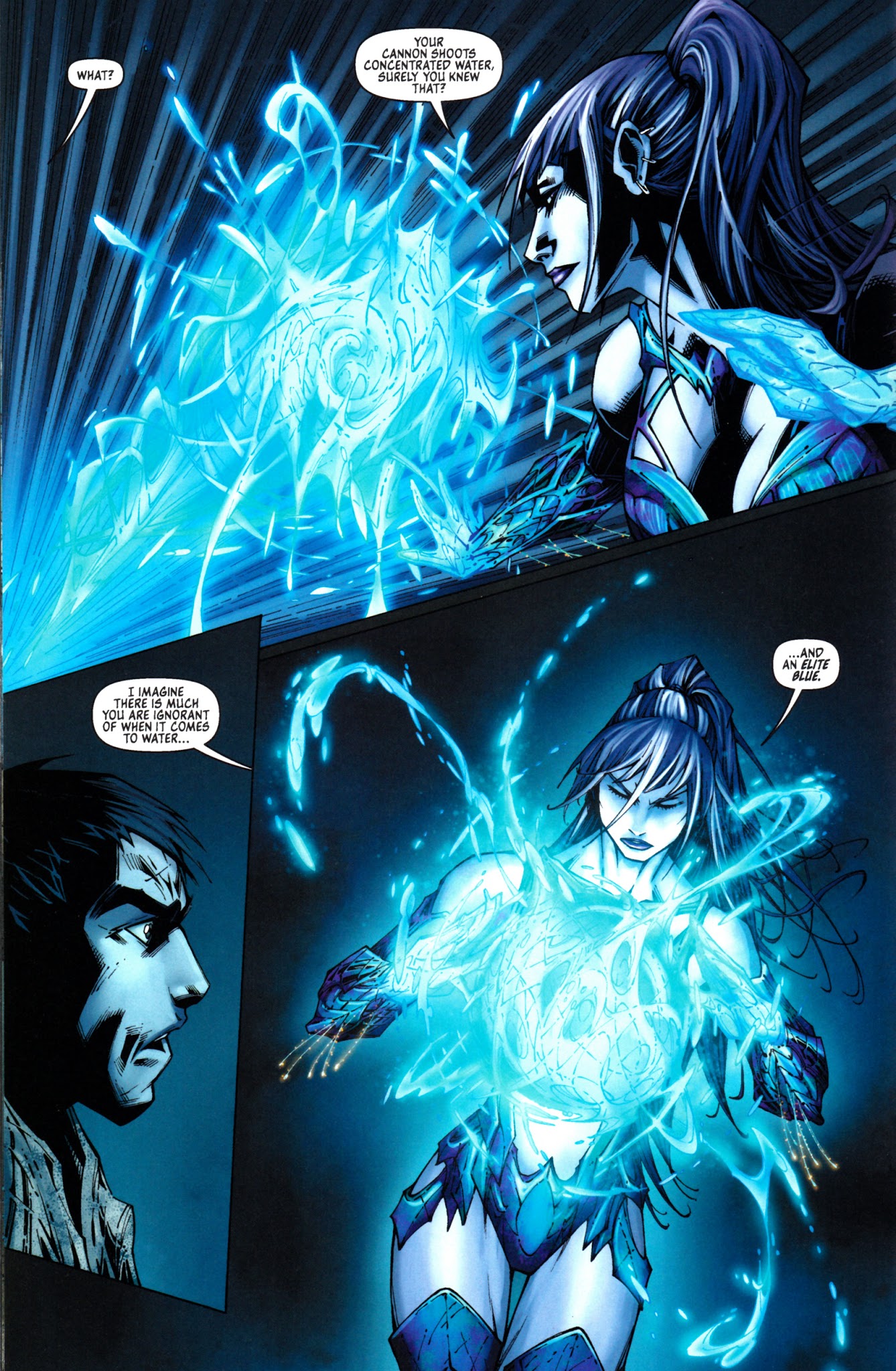 Read online Michael Turner's Fathom: Kiani comic -  Issue #3 - 11