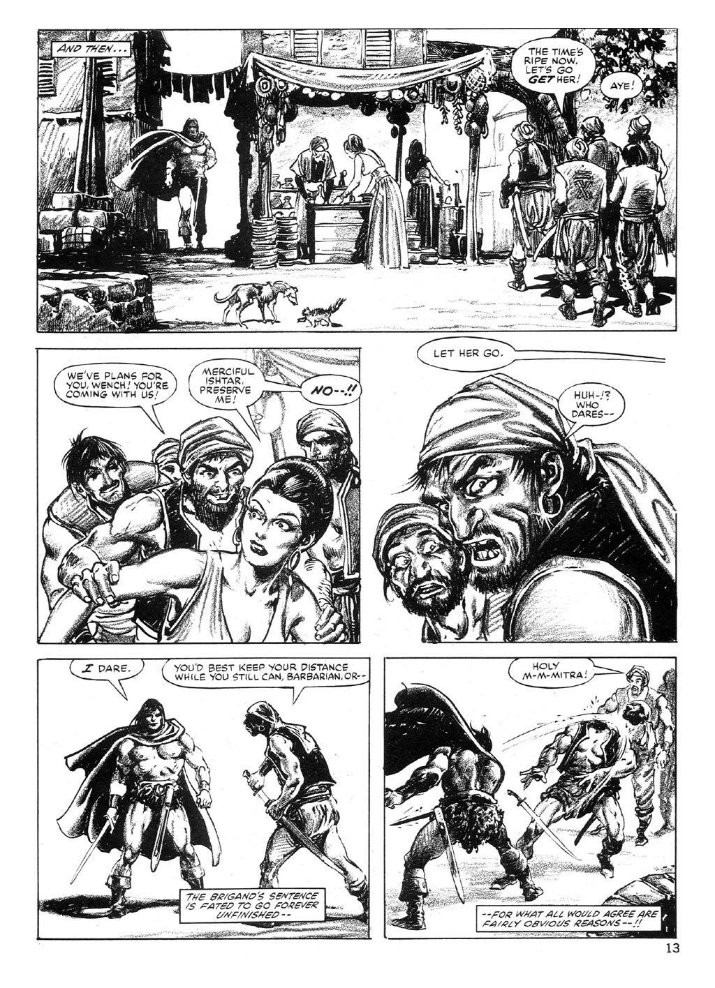 Read online The Savage Sword Of Conan comic -  Issue #89 - 13