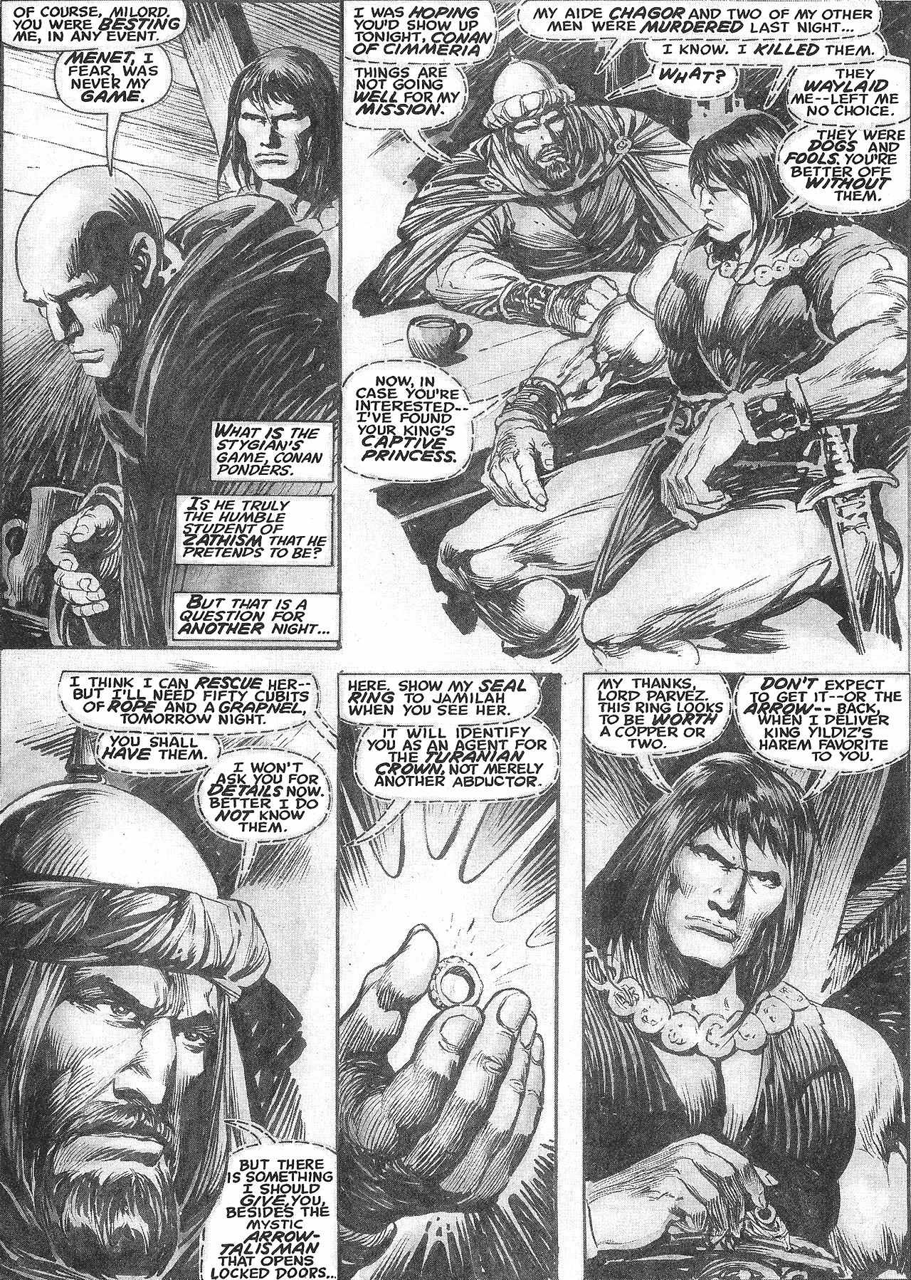 Read online The Savage Sword Of Conan comic -  Issue #209 - 16