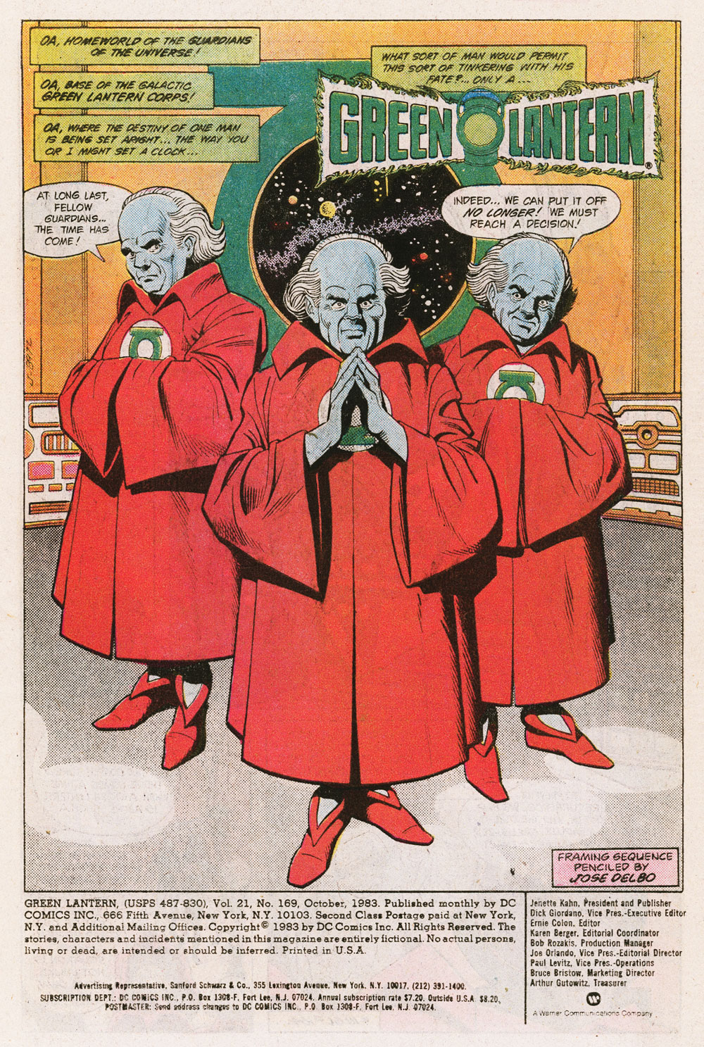 Read online Green Lantern (1960) comic -  Issue #169 - 2