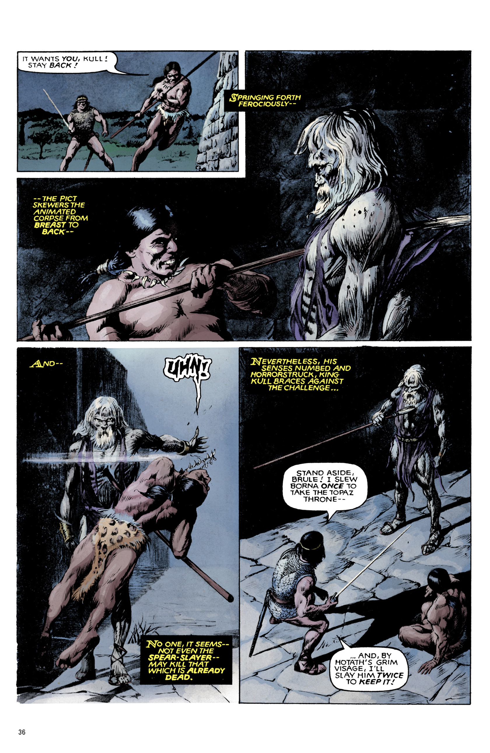 Read online Robert E. Howard's Savage Sword comic -  Issue #10 - 38