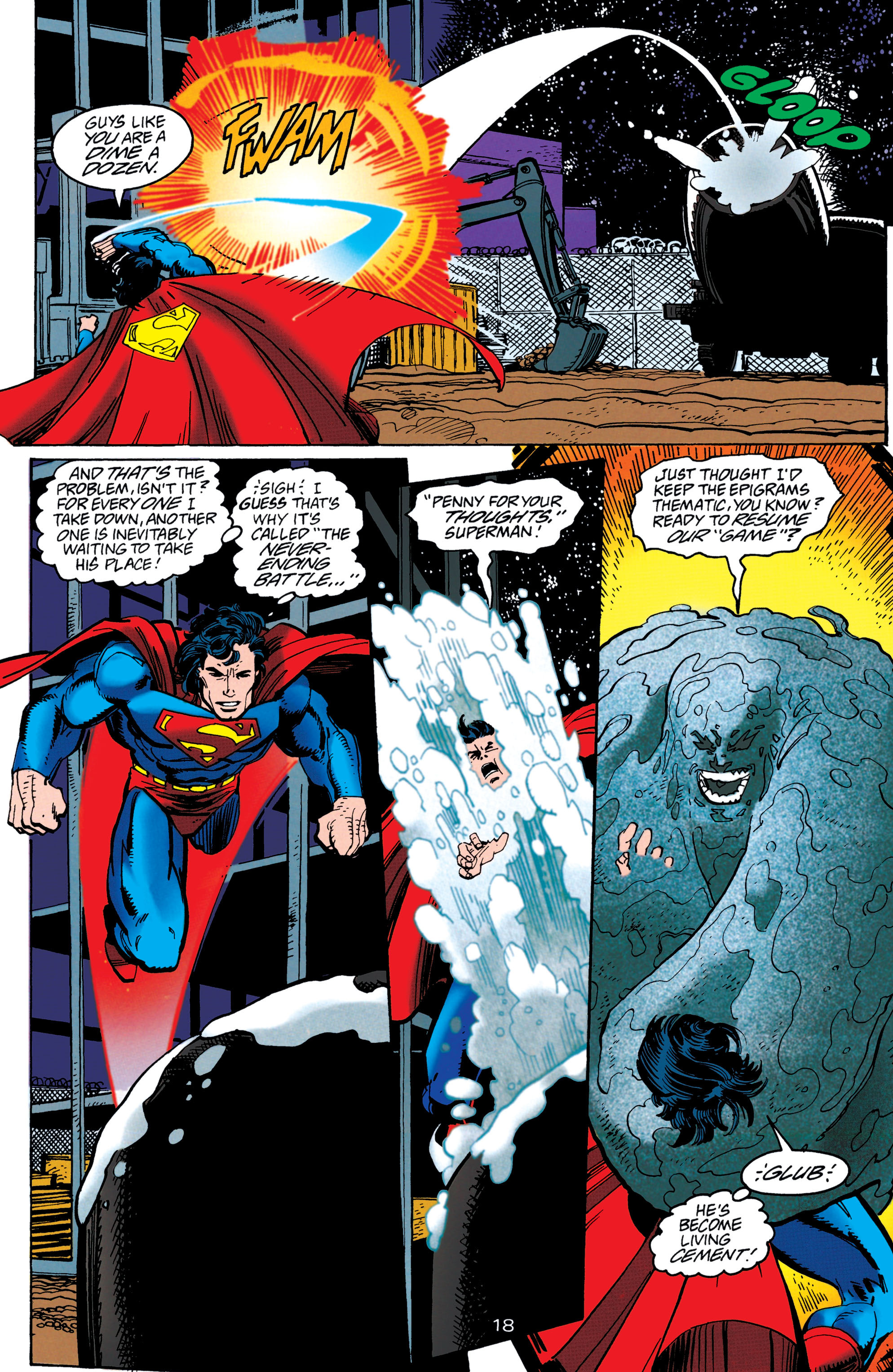 Read online Adventures of Superman (1987) comic -  Issue #539 - 19