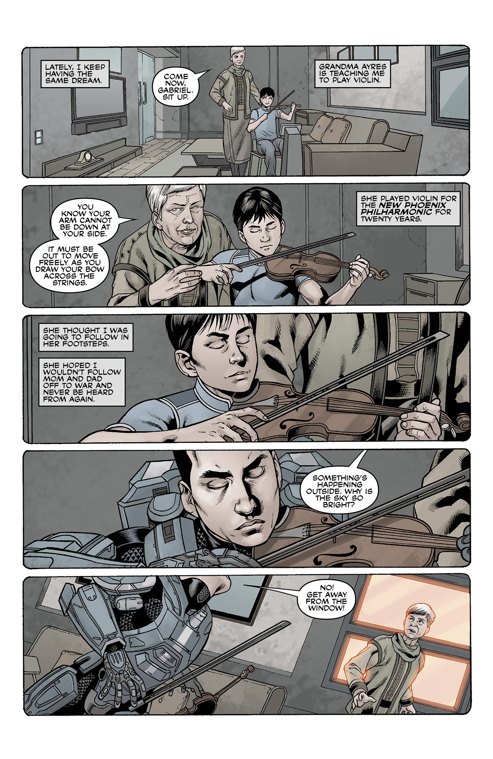 Read online Halo: Escalation comic -  Issue #7 - 6