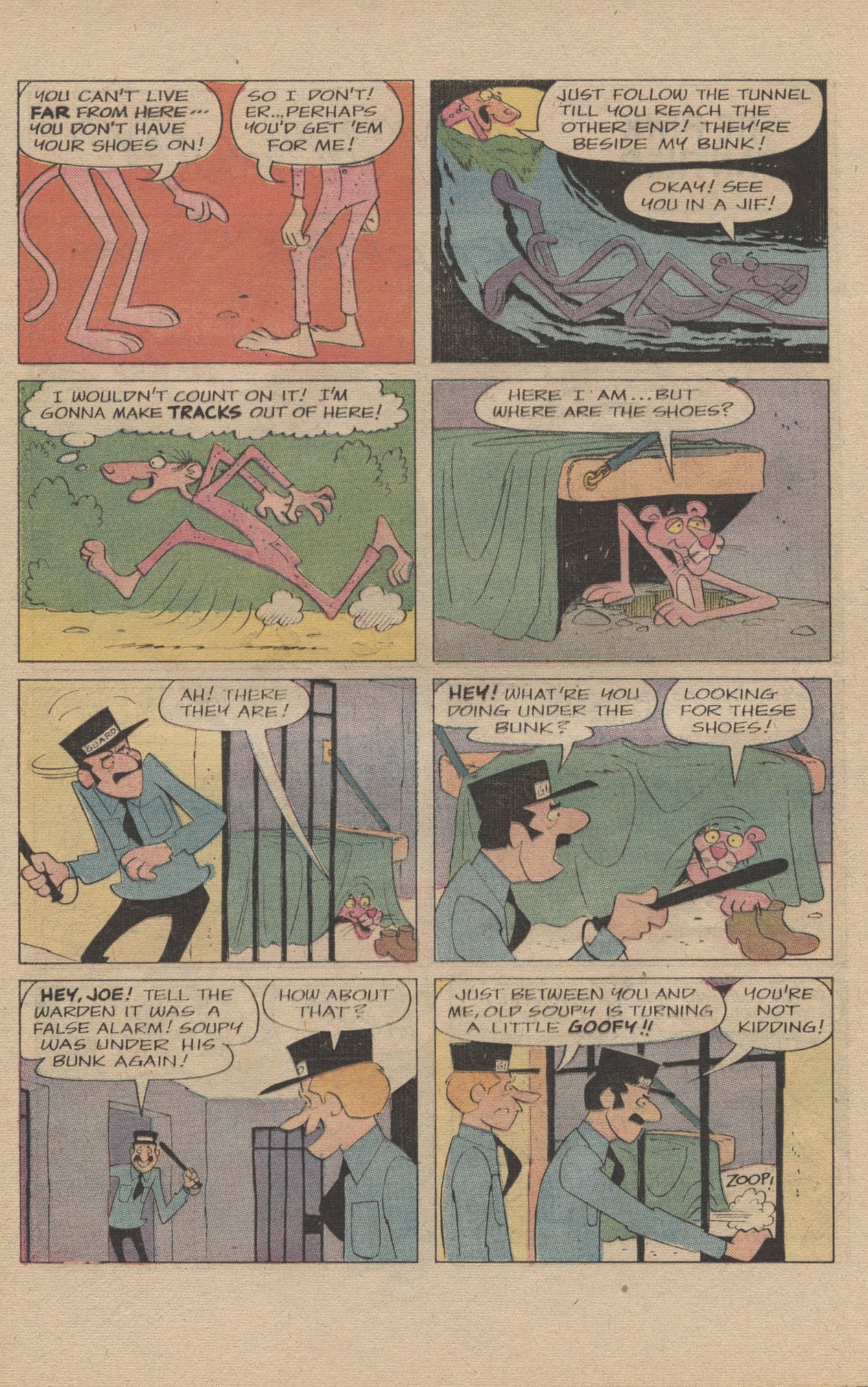 Read online The Pink Panther (1971) comic -  Issue #25 - 28