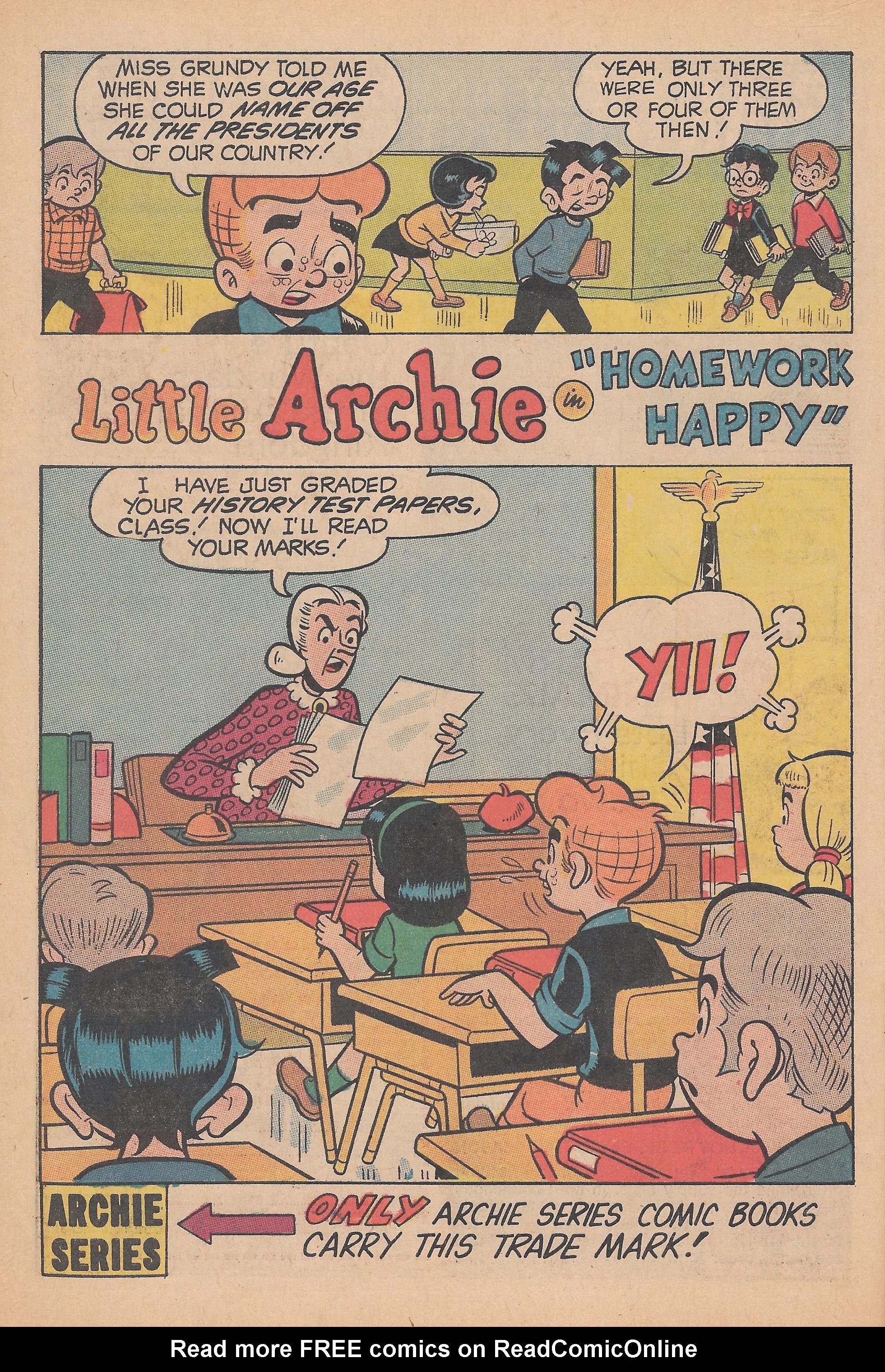 Read online The Adventures of Little Archie comic -  Issue #60 - 61