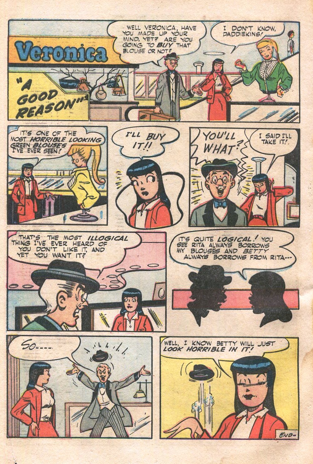 Read online Archie's Girls Betty and Veronica comic -  Issue #4 - 36