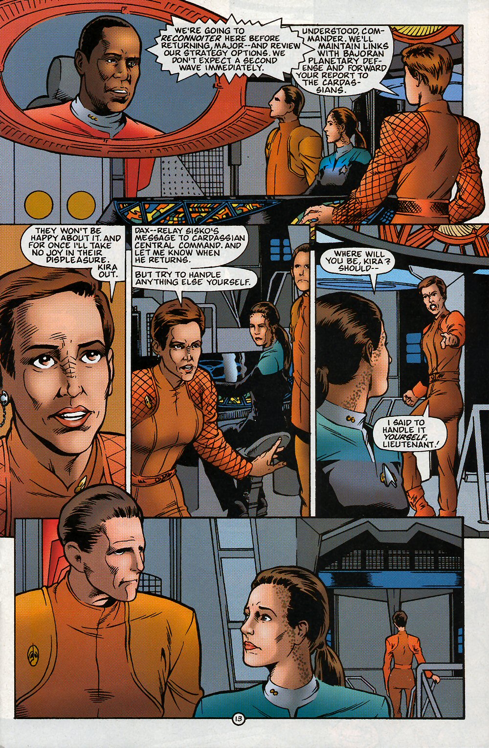 Read online Star Trek: Deep Space Nine (1993) comic -  Issue #25 - 19