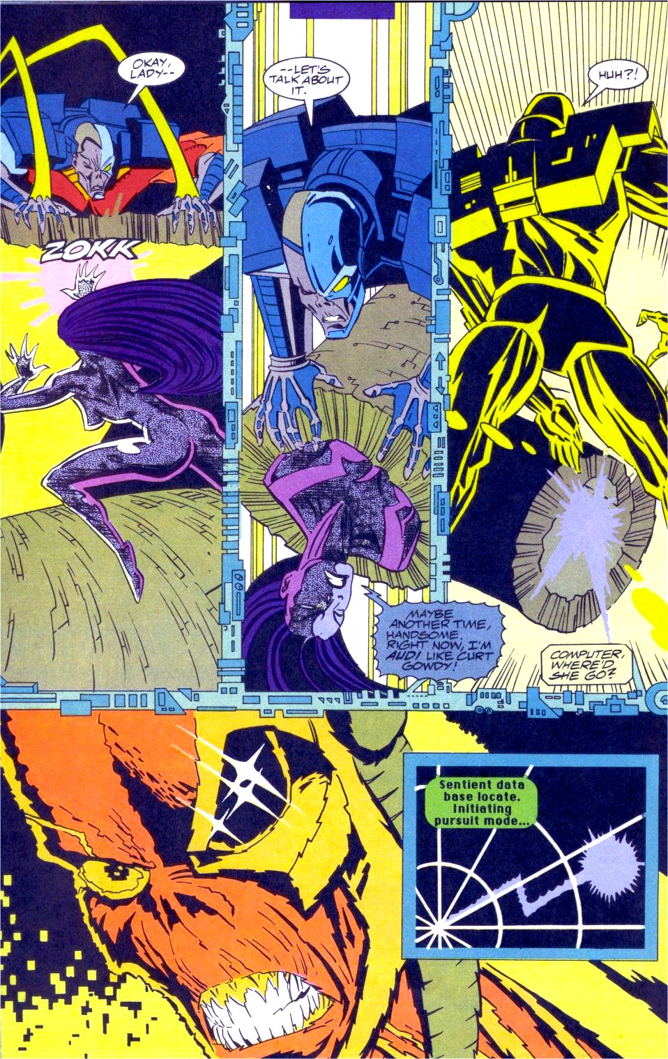 Read online Deathlok (1991) comic -  Issue #22 - 17