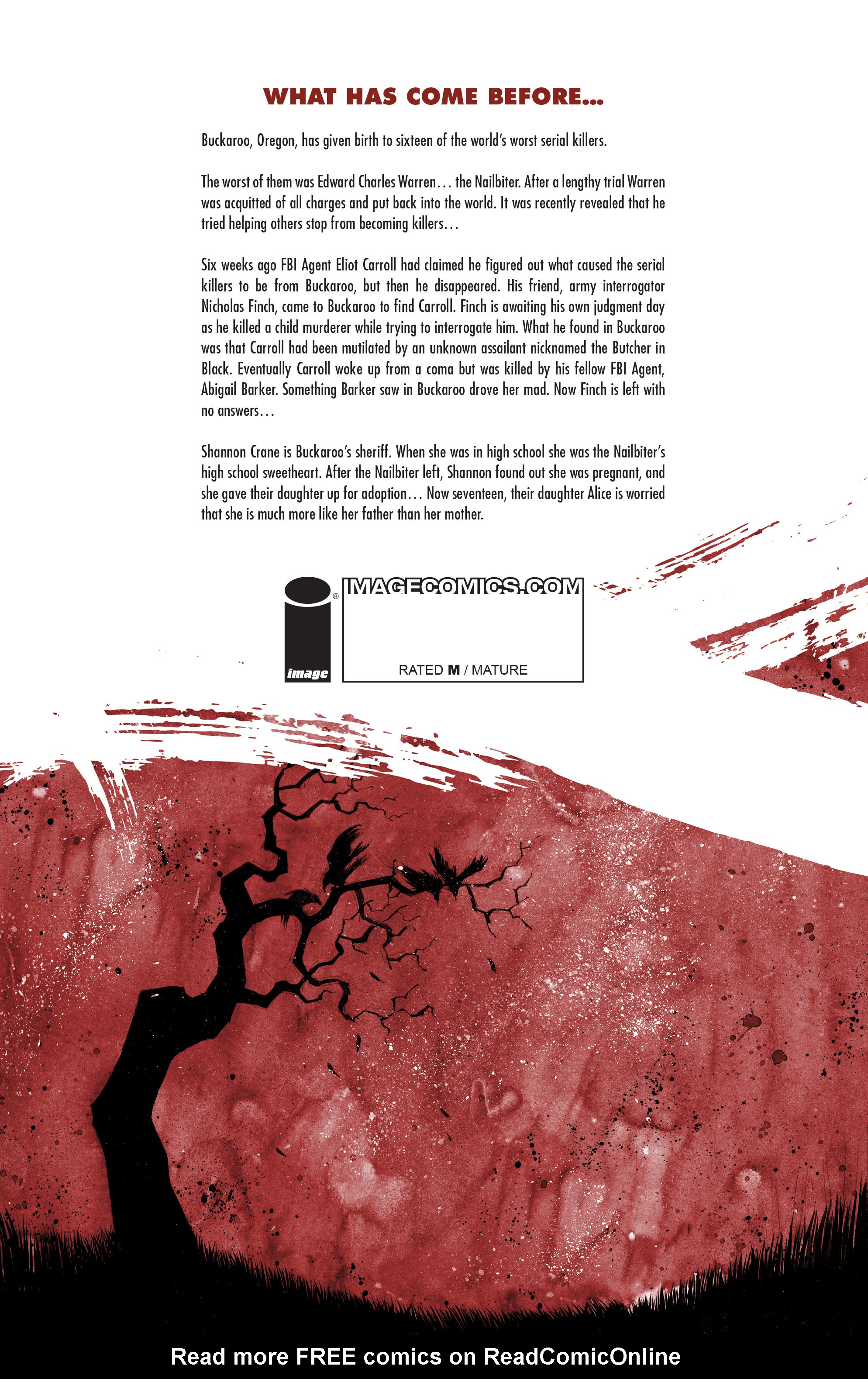 Read online Nailbiter comic -  Issue #25 - 29