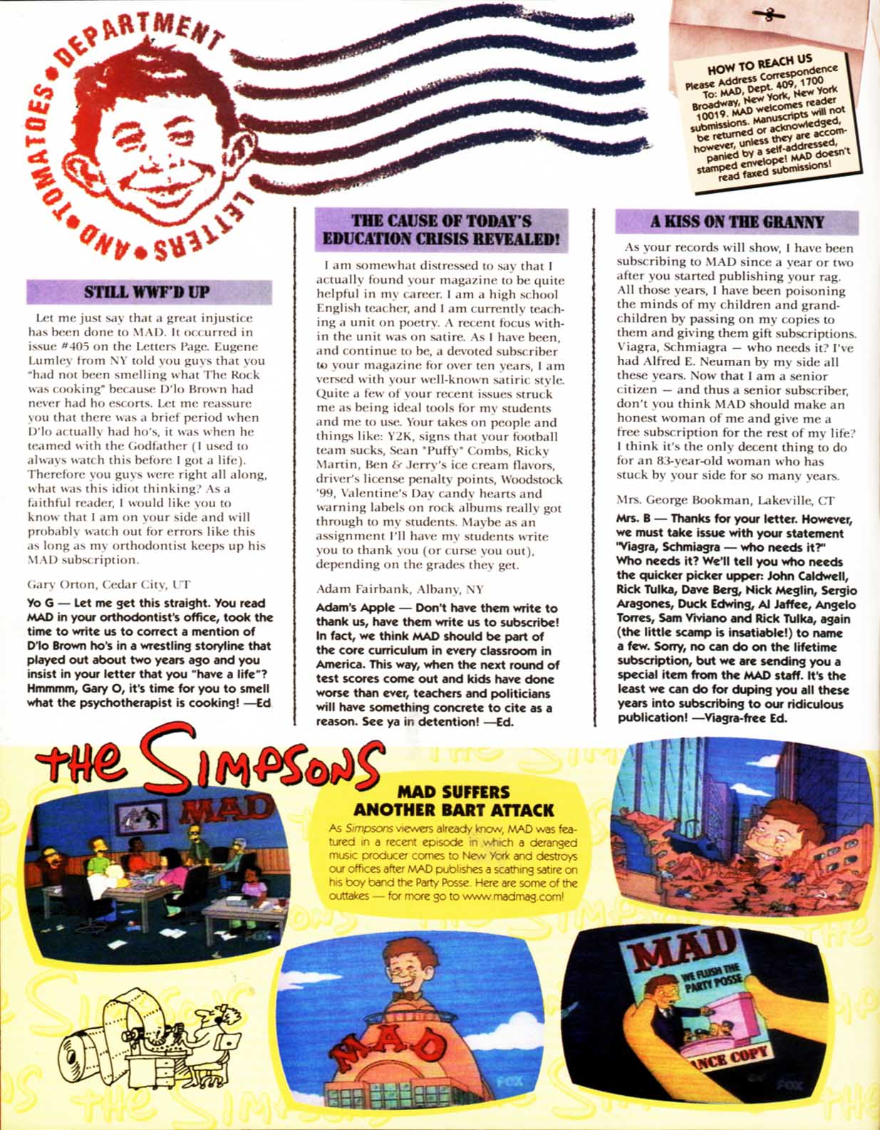 Read online MAD comic -  Issue #409 - 6