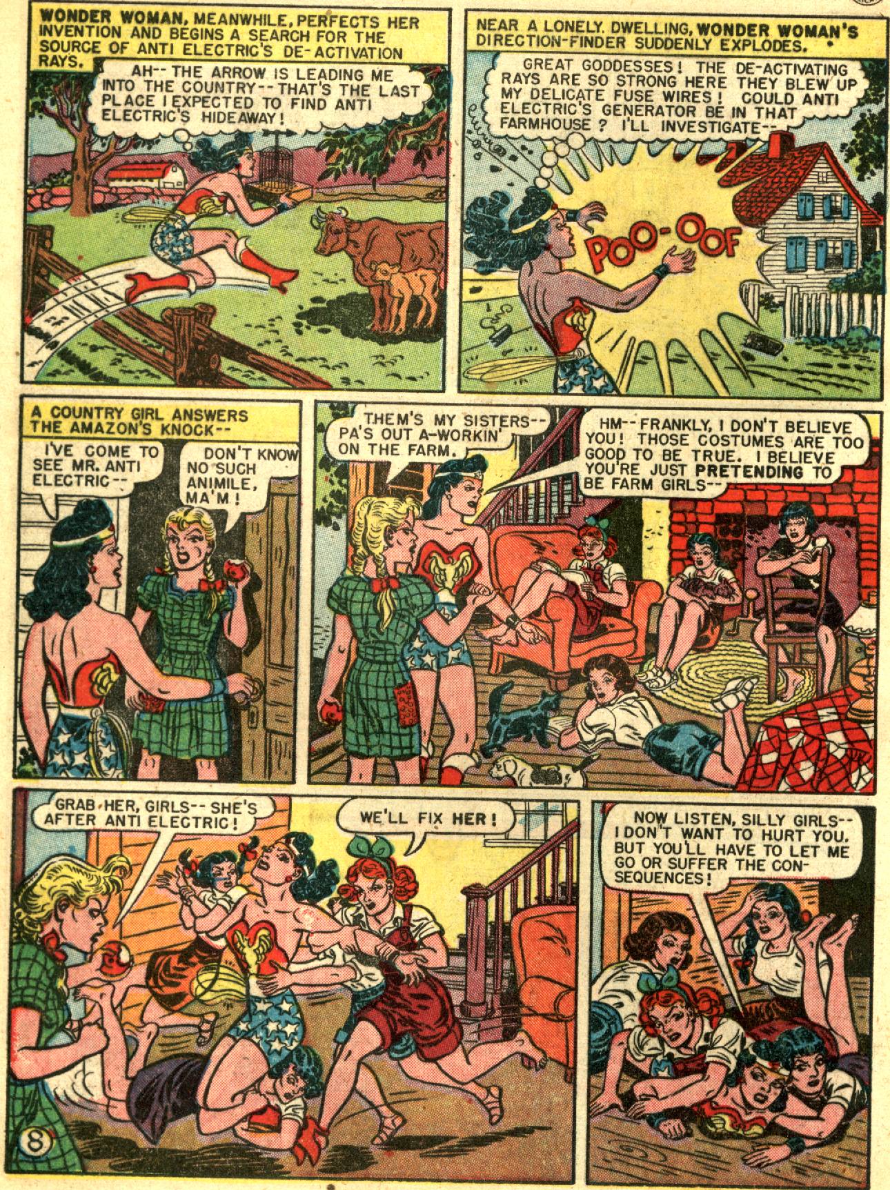 Read online Comic Cavalcade comic -  Issue #27 - 10