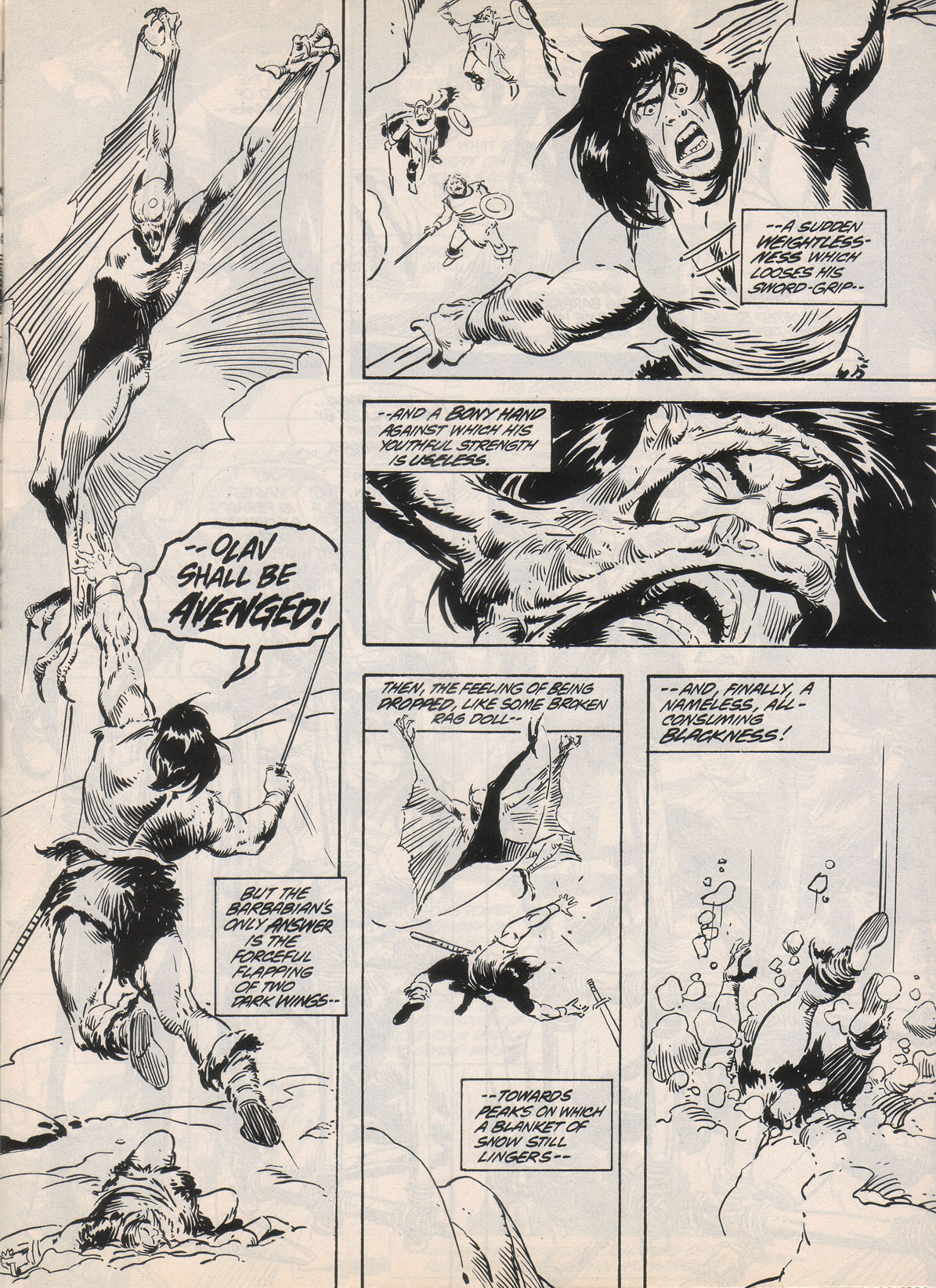 Read online The Savage Sword Of Conan comic -  Issue #222 - 12