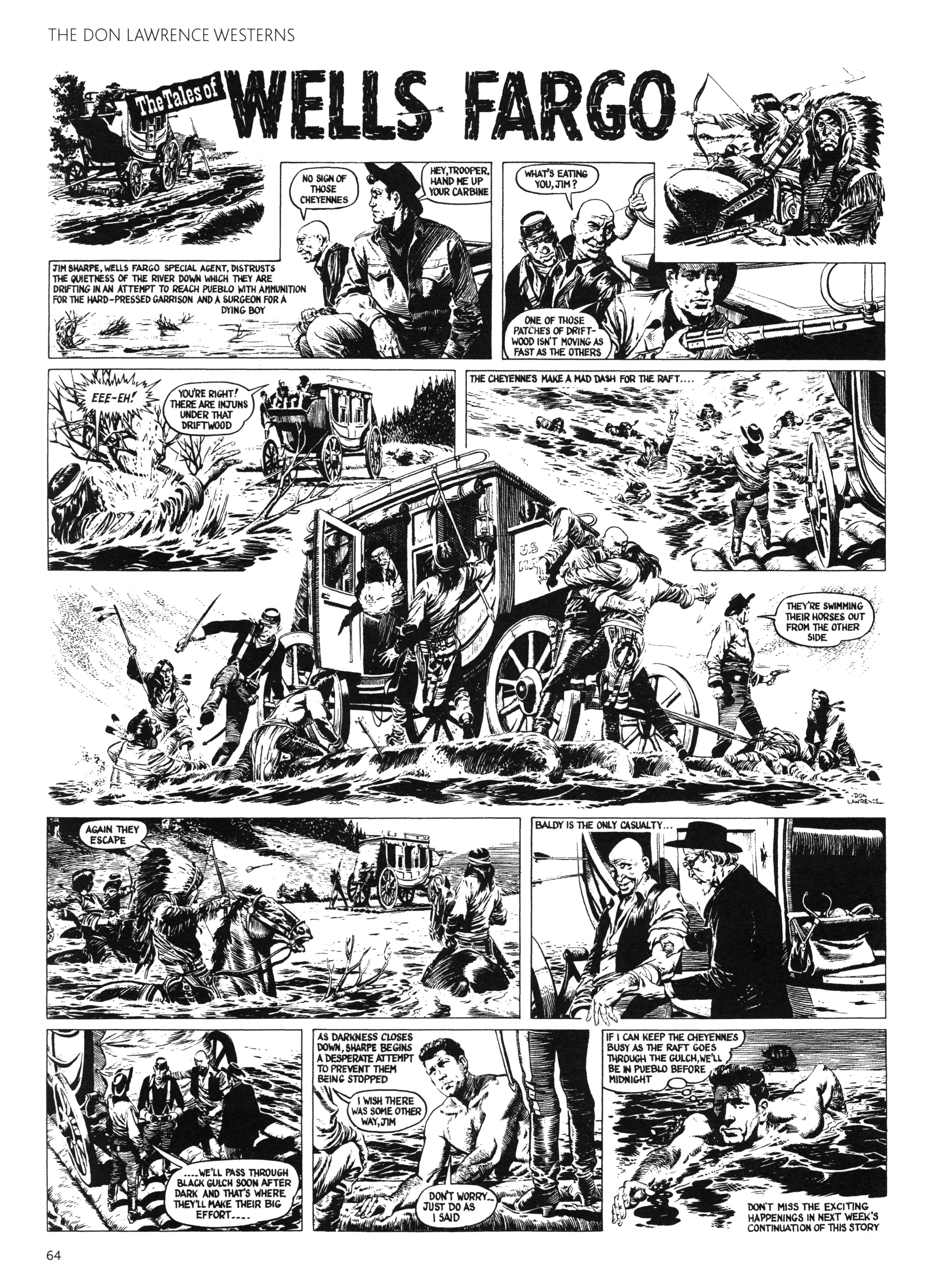 Read online Don Lawrence Westerns comic -  Issue # TPB (Part 1) - 68