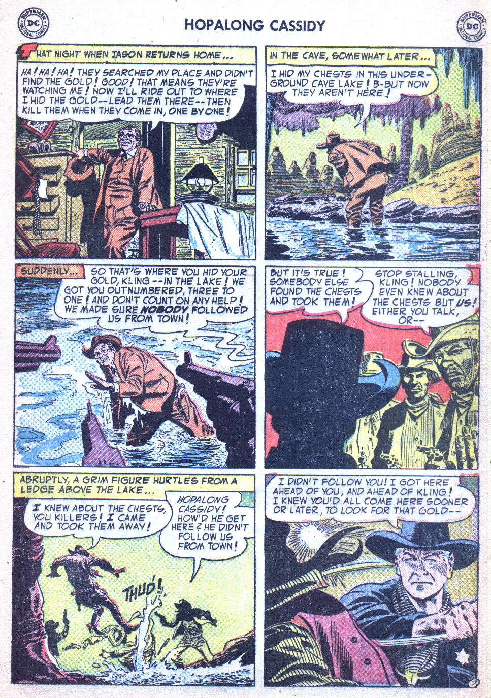 Read online Hopalong Cassidy comic -  Issue #86 - 21