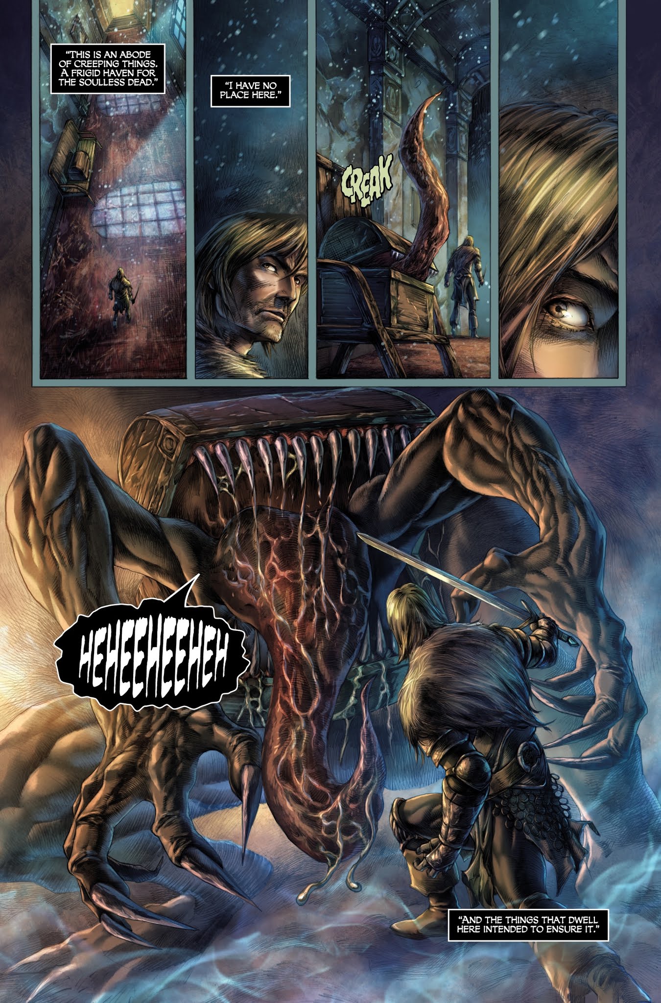 Read online Dark Souls: Winter's Spite comic -  Issue #4 - 6