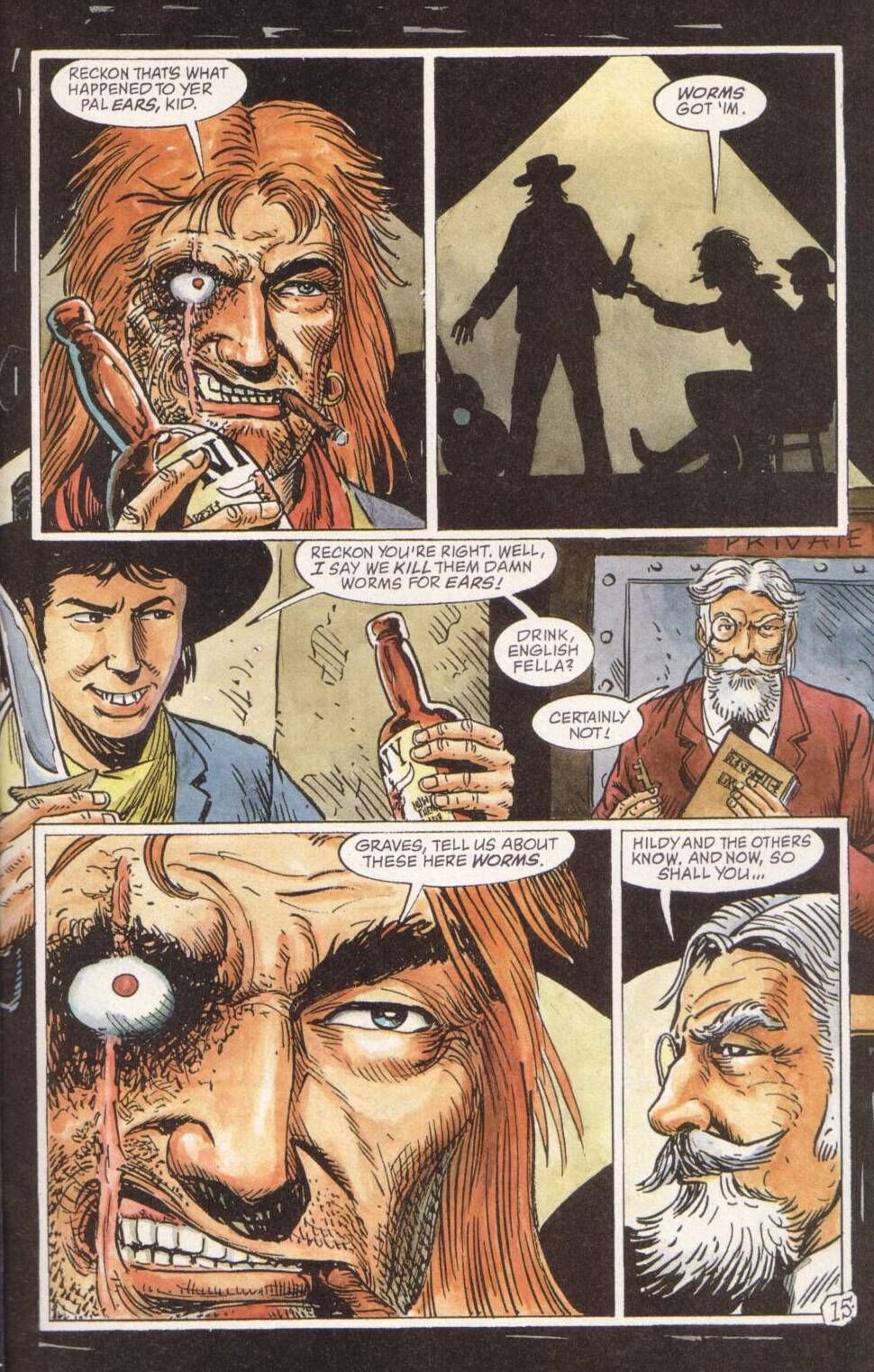 Read online Jonah Hex: Riders of the Worm and Such comic -  Issue #3 - 17
