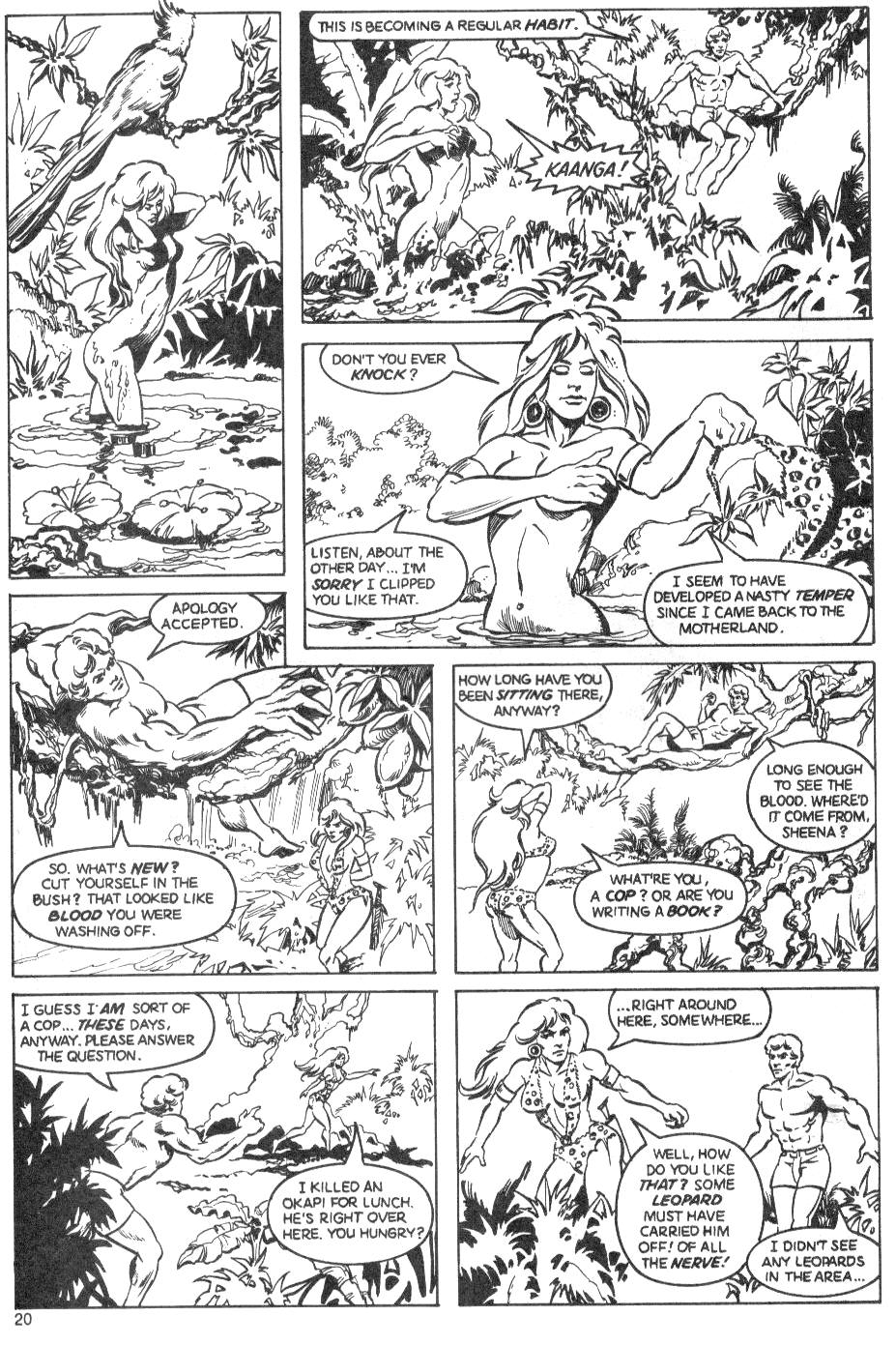 Read online Jungle Comics (1988) comic -  Issue #2 - 22