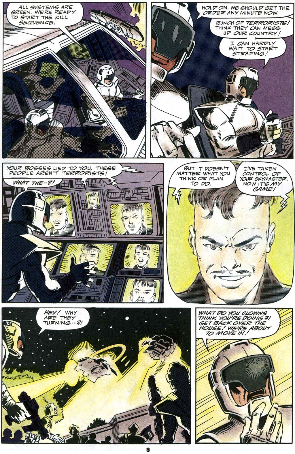 Read online Strikeforce: Morituri Electric Undertow comic -  Issue #3 - 6