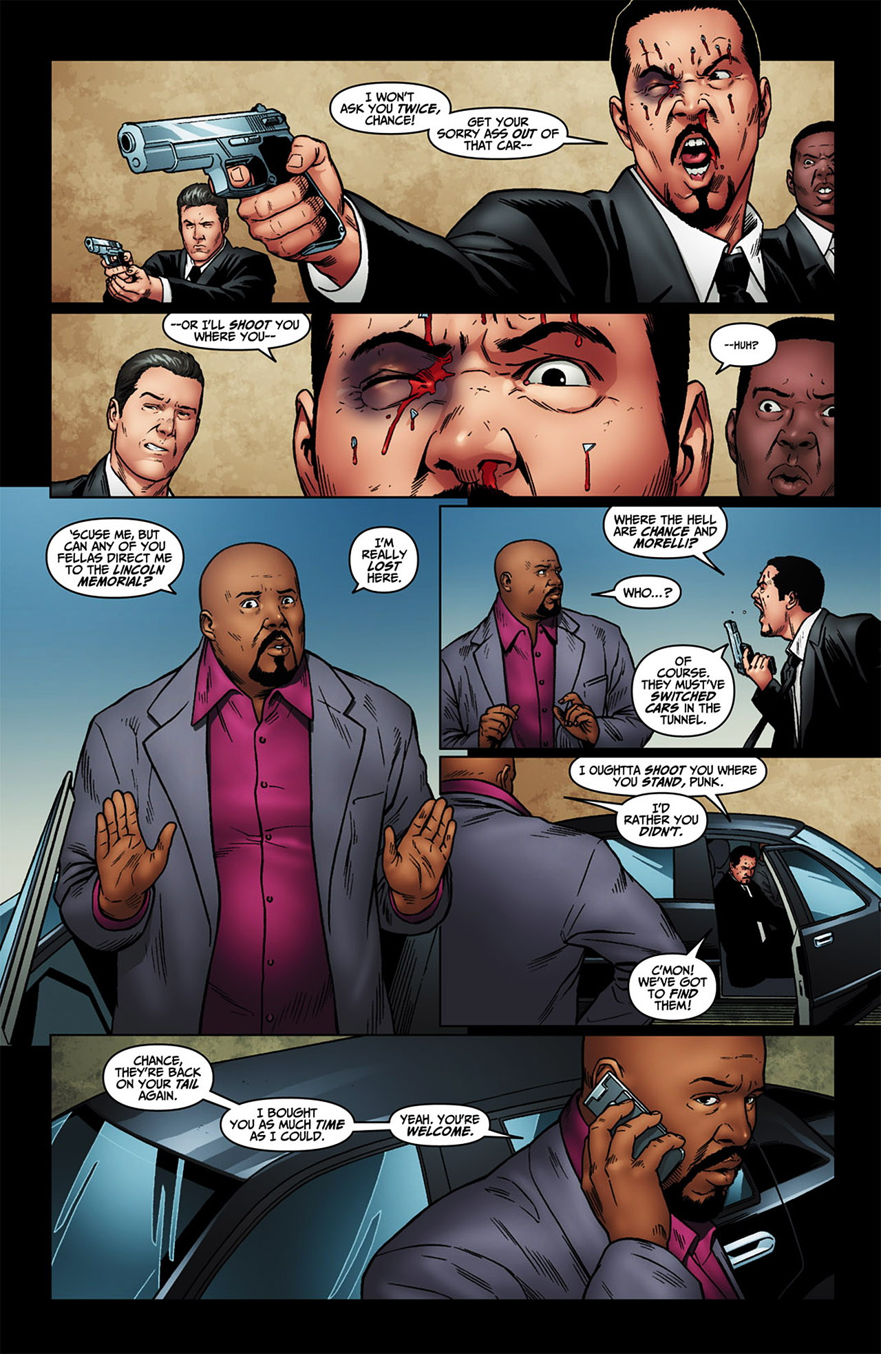 Read online Human Target (2010) comic -  Issue #6 - 12