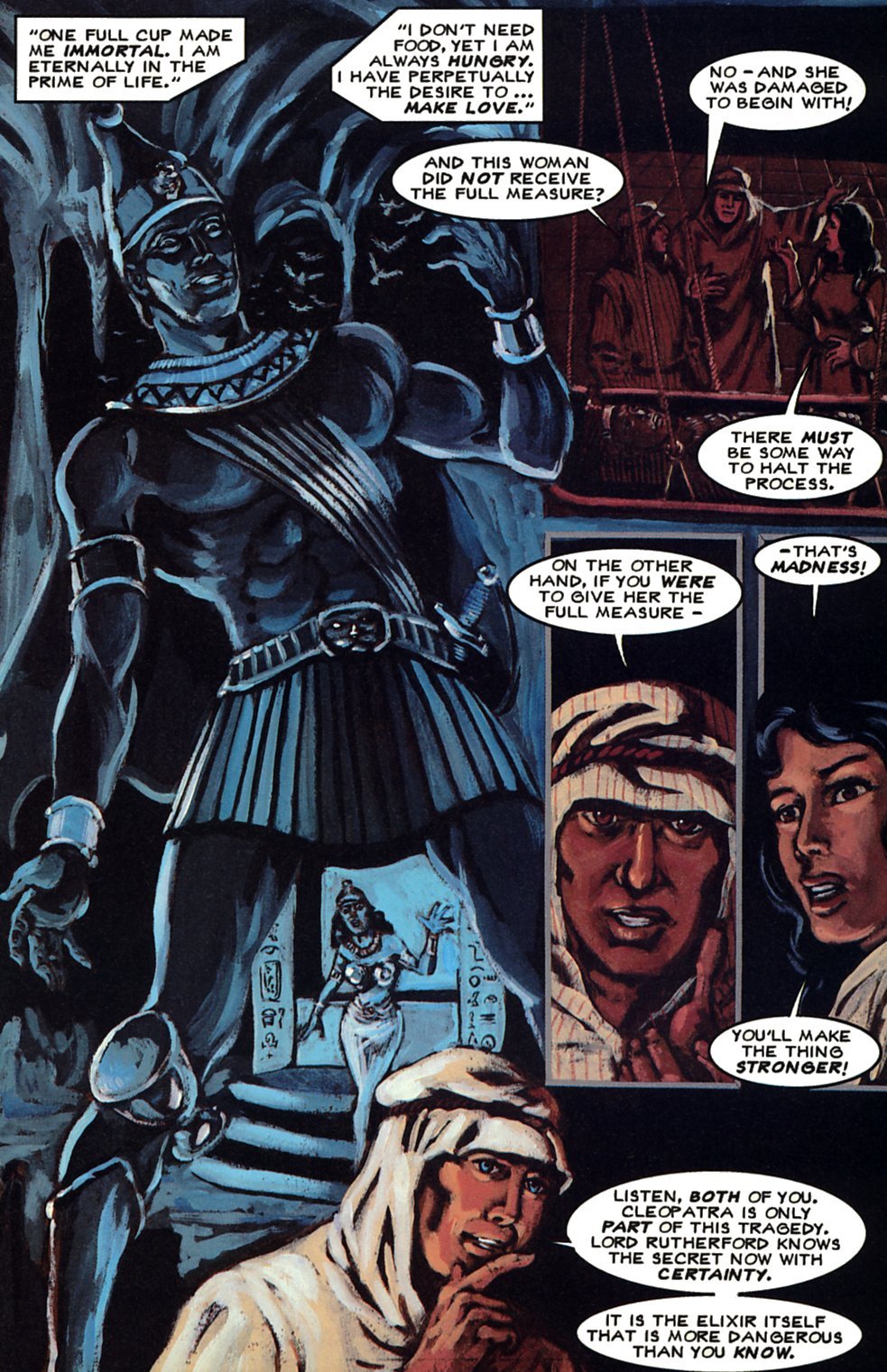 Read online Anne Rice's The Mummy or Ramses the Damned comic -  Issue #7 - 27