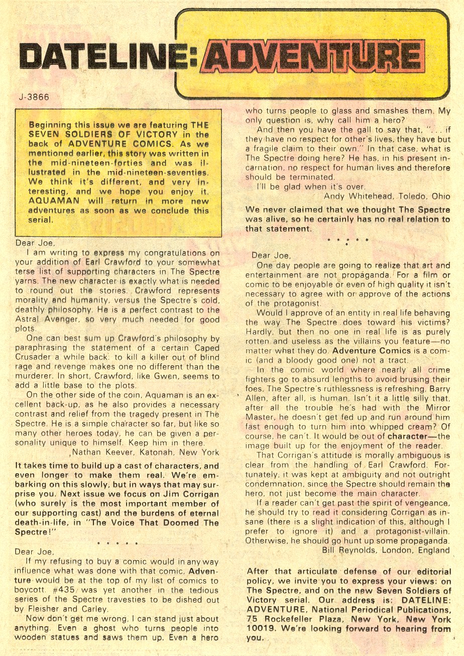 Read online Adventure Comics (1938) comic -  Issue #438 - 12