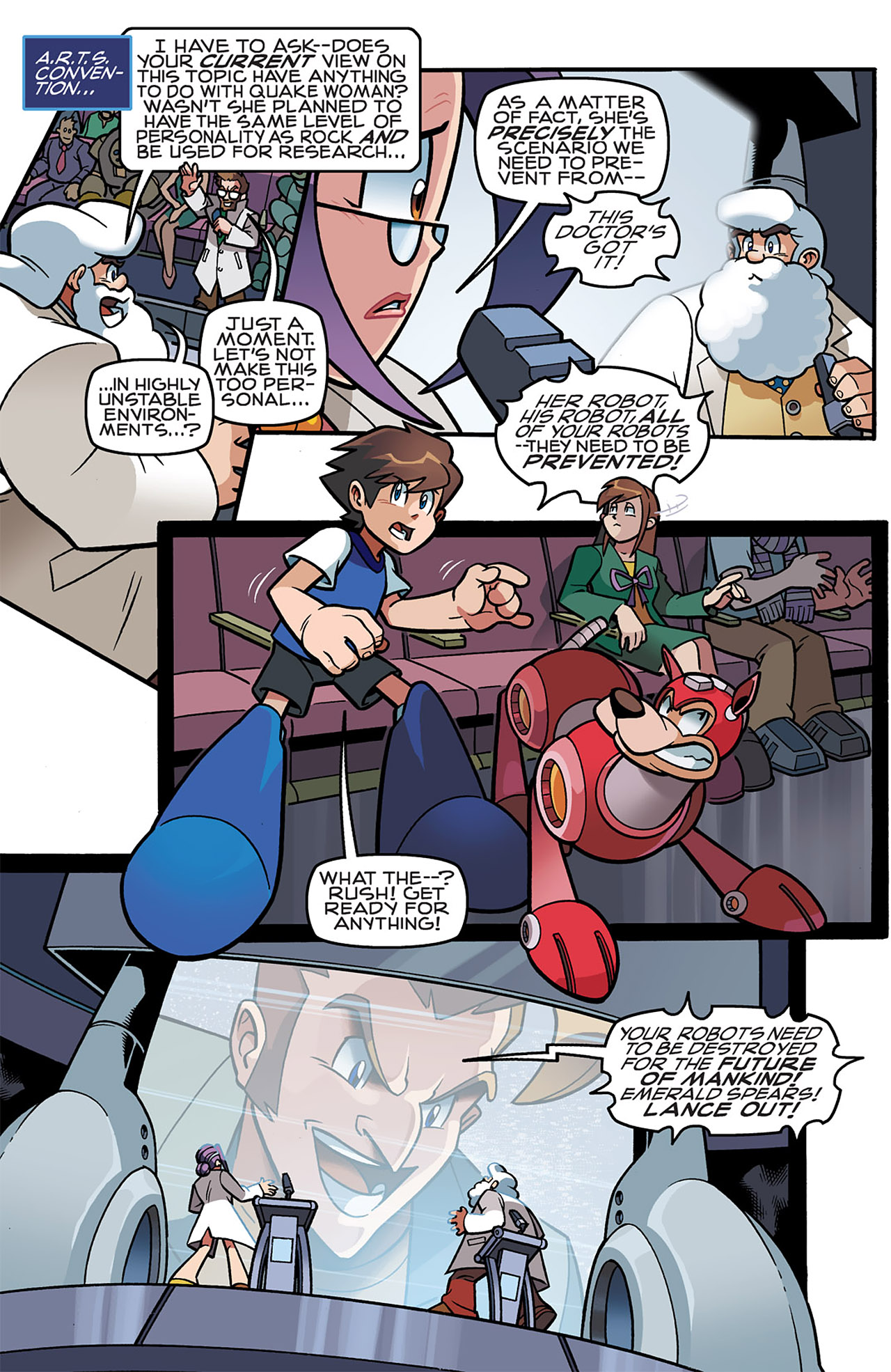 Read online Mega Man comic -  Issue #13 - 18
