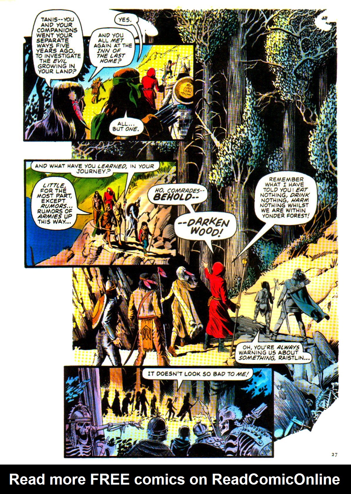 Read online Dragonlance Saga comic -  Issue #1 - 30