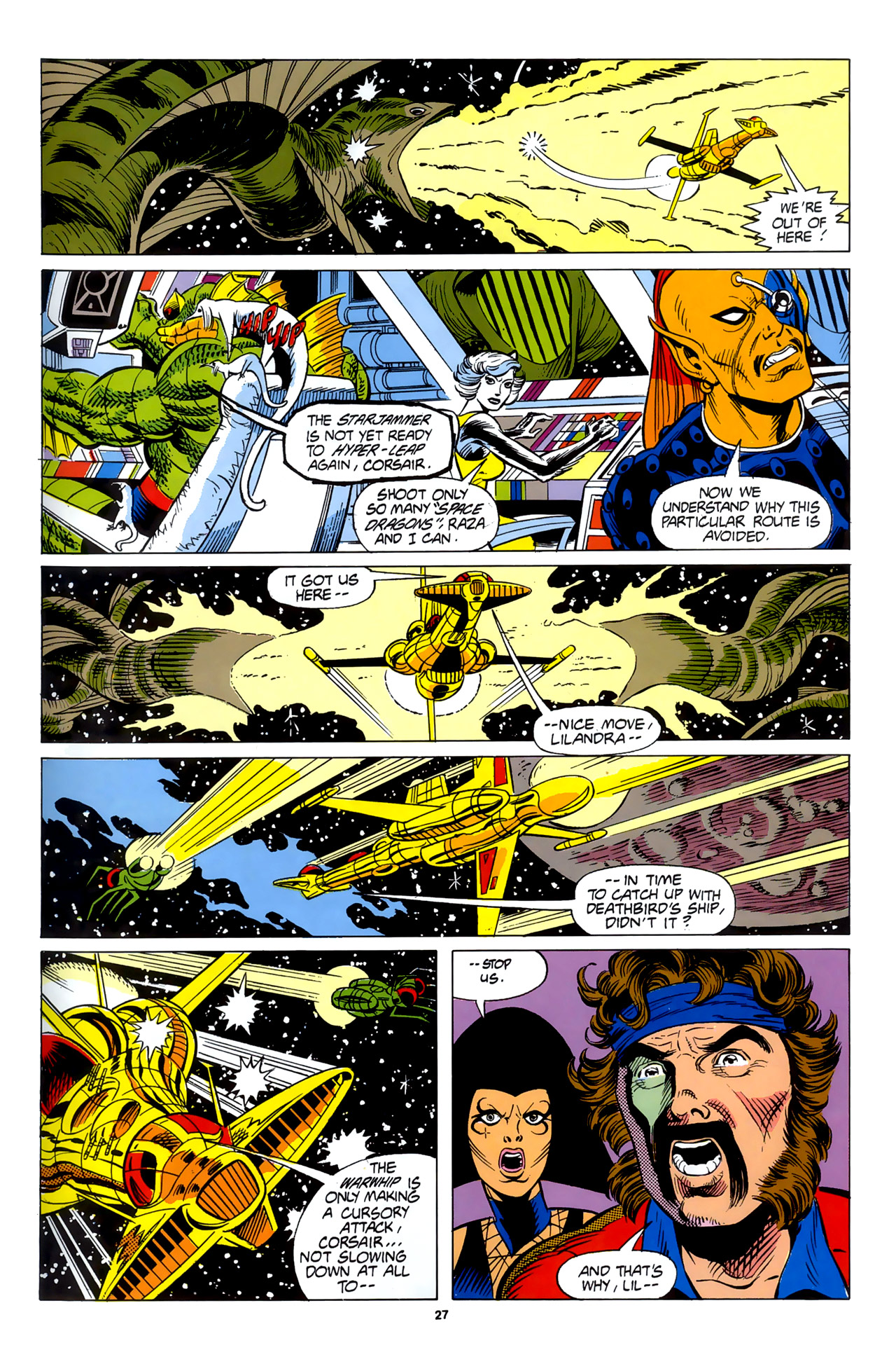 Read online X-Men Spotlight On...Starjammers comic -  Issue #2 - 29